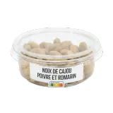 AUCHAN Noix de cajou poivre et romarin