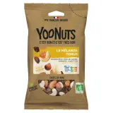 JUSTE BIO Mélange tonus bio raisins secs cajou amandes et noisettes sans sel ajouté