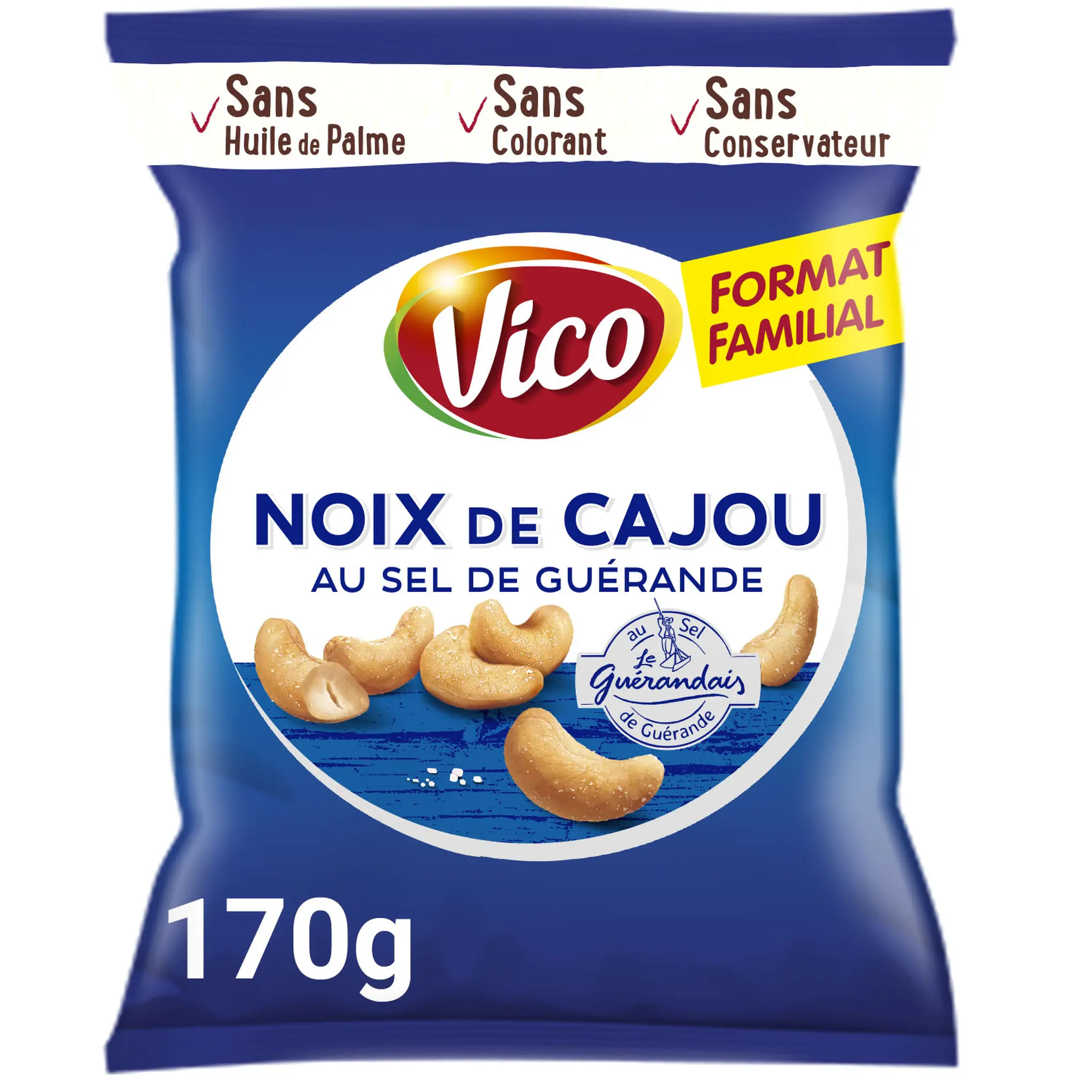 VICO Noix de cajou au sel de Guérande