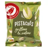 AUCHAN Pistaches grillées et salées