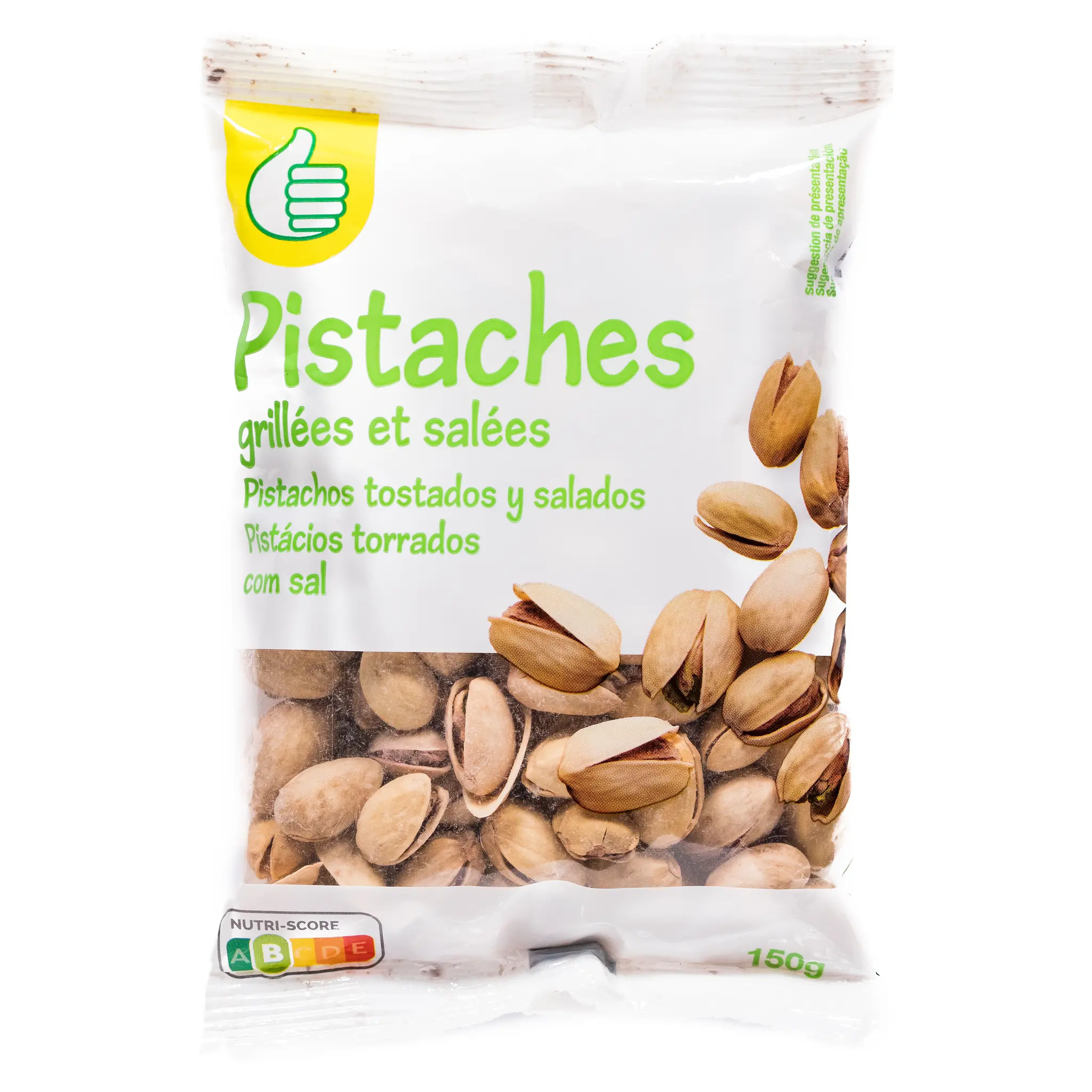 POUCE Pistaches grillées et salées