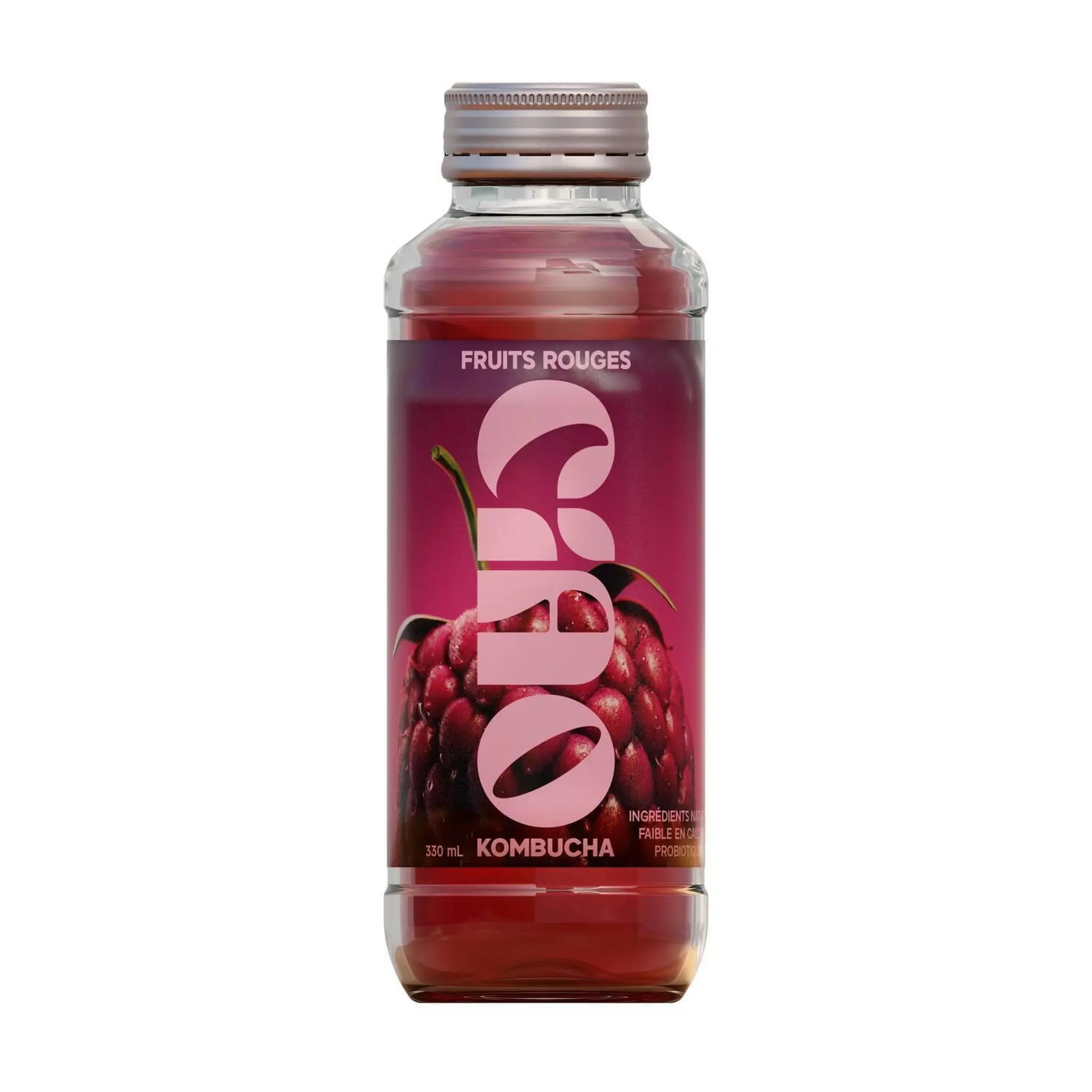 Kombucha aux fruits rouges