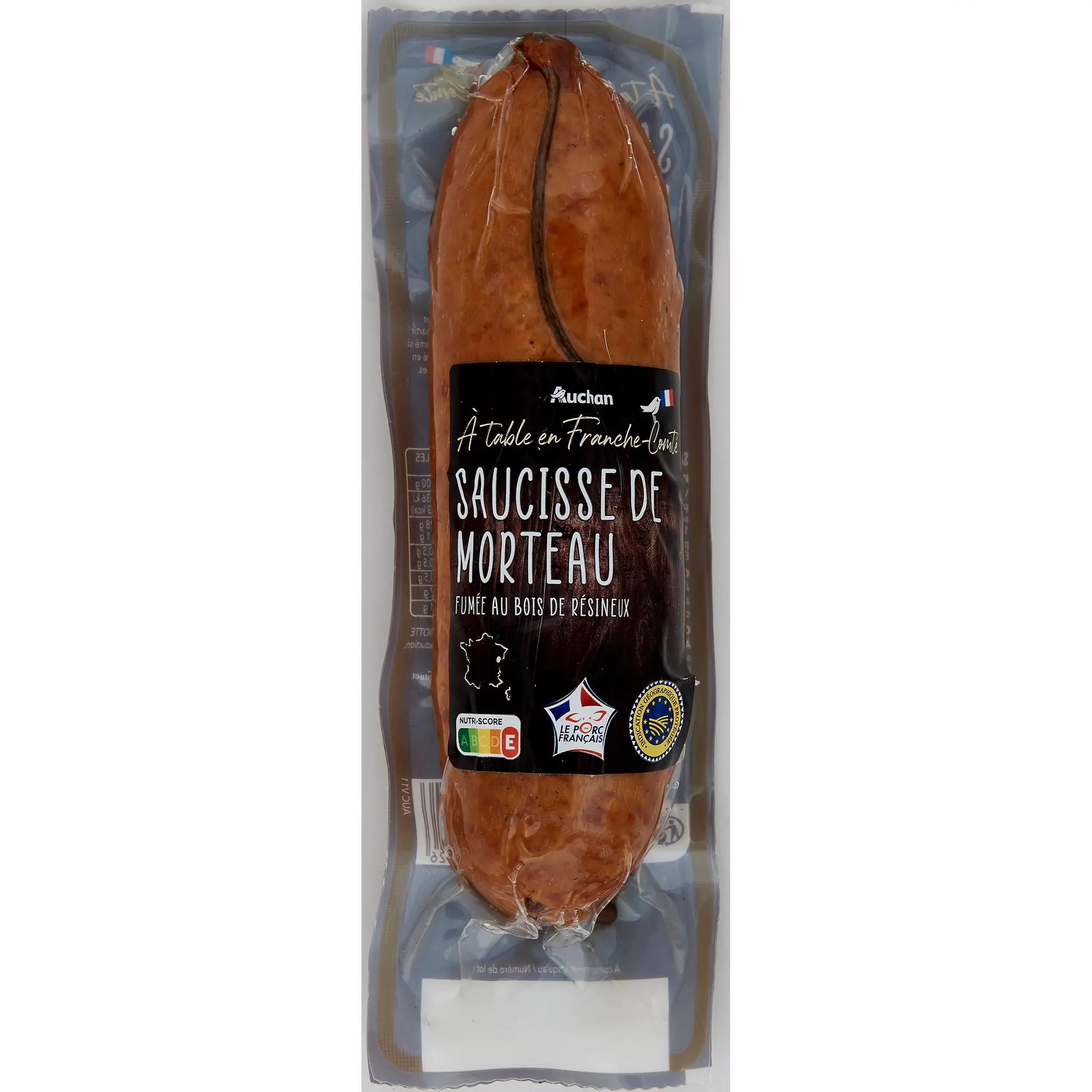 AUCHAN TERROIR Saucisse de Morteau IGP