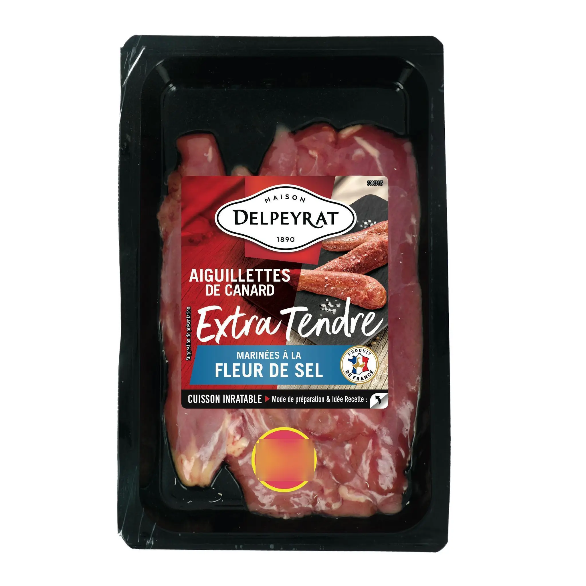 DELPEYRAT Aiguillettes de canard extra tendre marinées à la fleur de sel