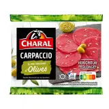 CHARAL Carpaccio boeuf olive