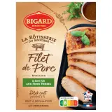 BIGARD Filet de porc moelleux déjà cuit et son jus aux fines herbes