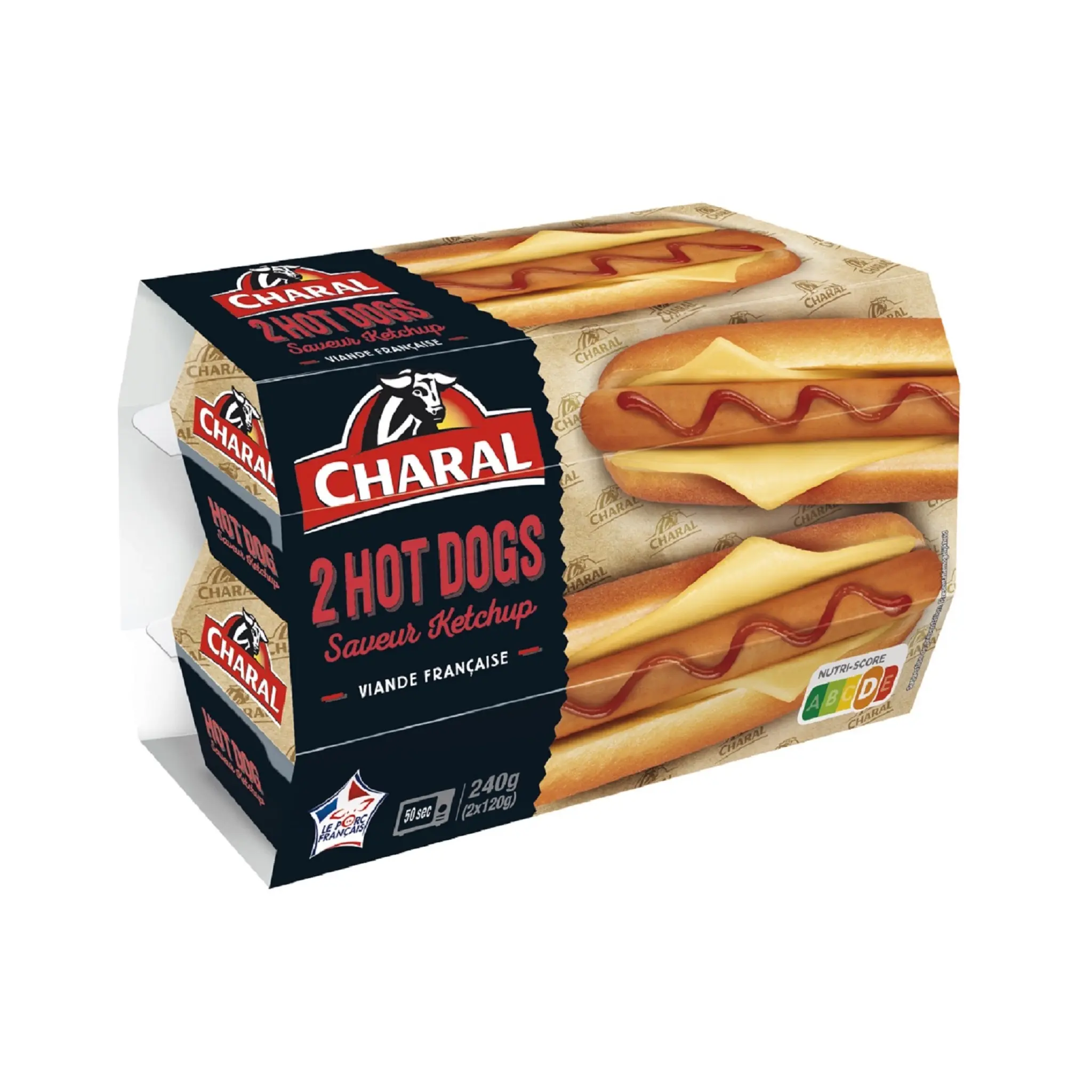 CHARAL Hot dog au ketchup