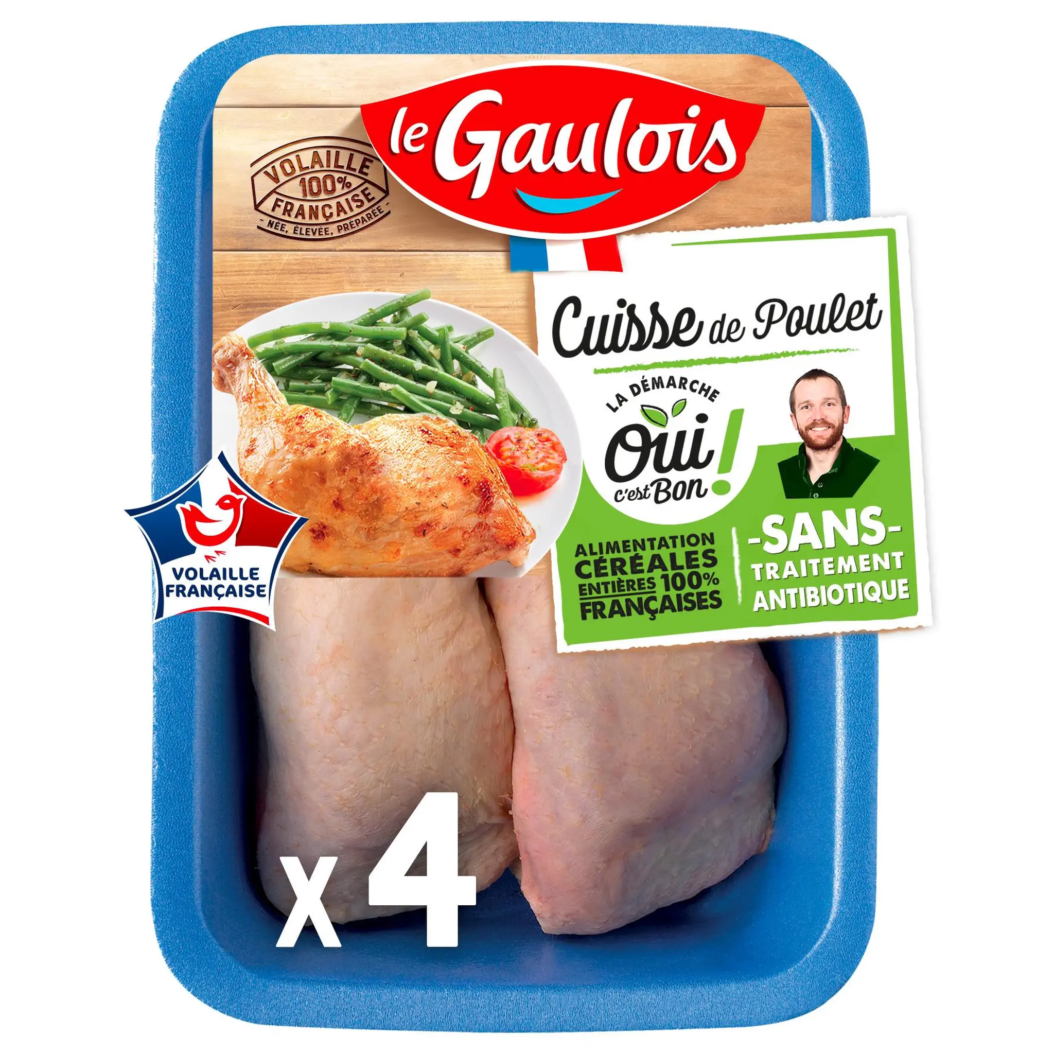 LE GAULOIS Cuisses de poulet blanc