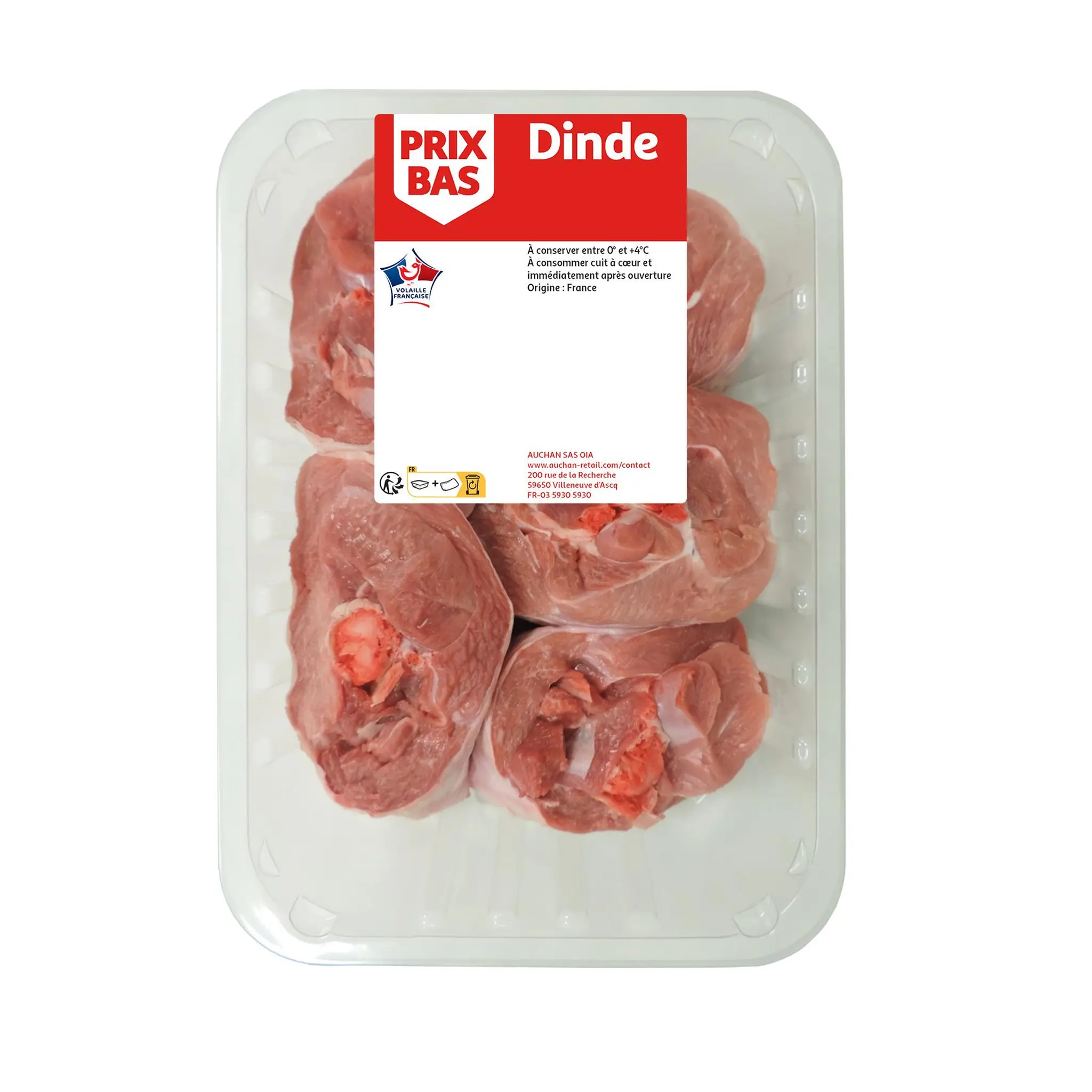 PRIX BAS Osso bucco de dinde