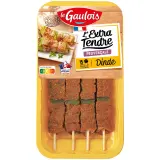 LE GAULOIS L'extra tendre brochettes de dinde à la provençale