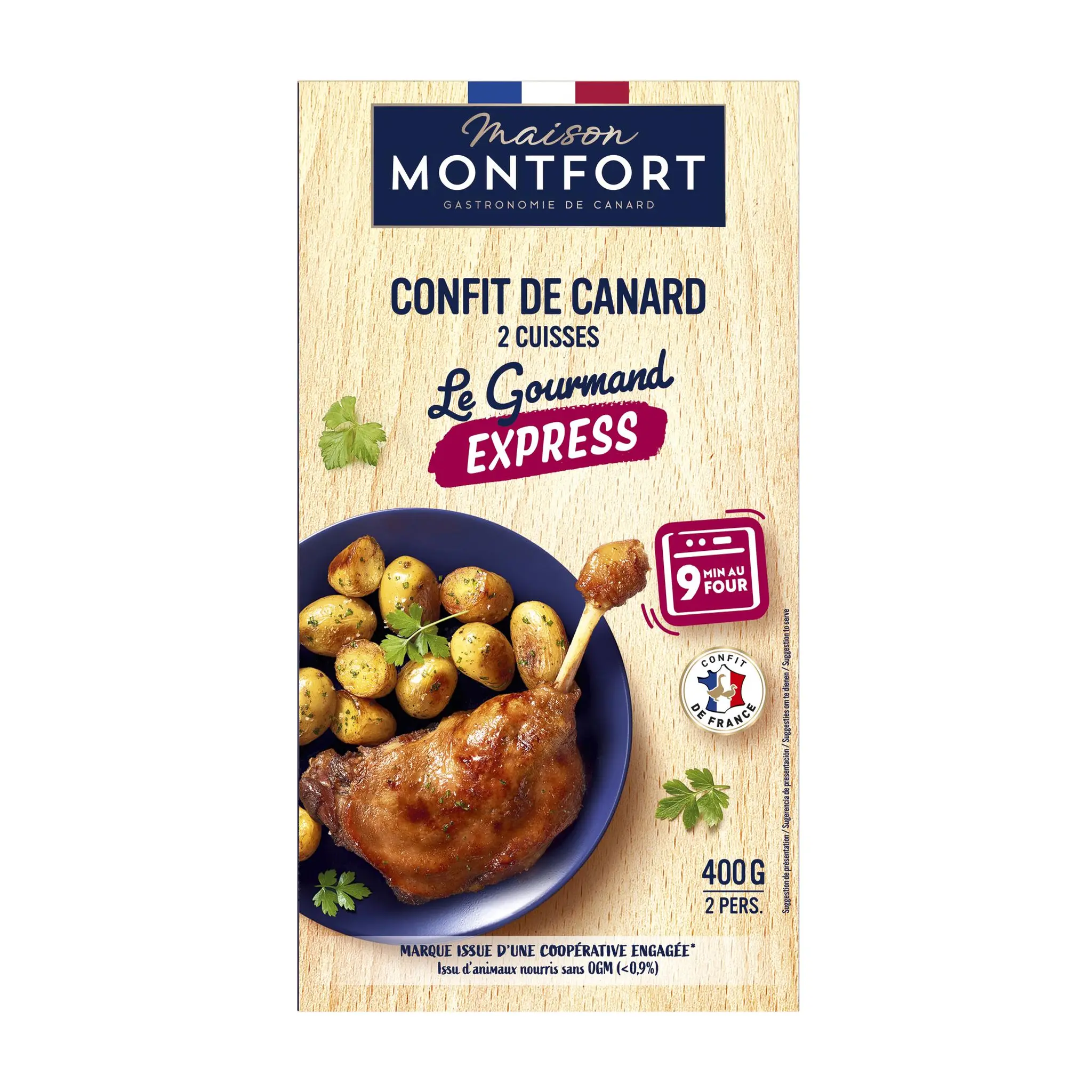 MAISON MONTFORT Cuisses de canard confites