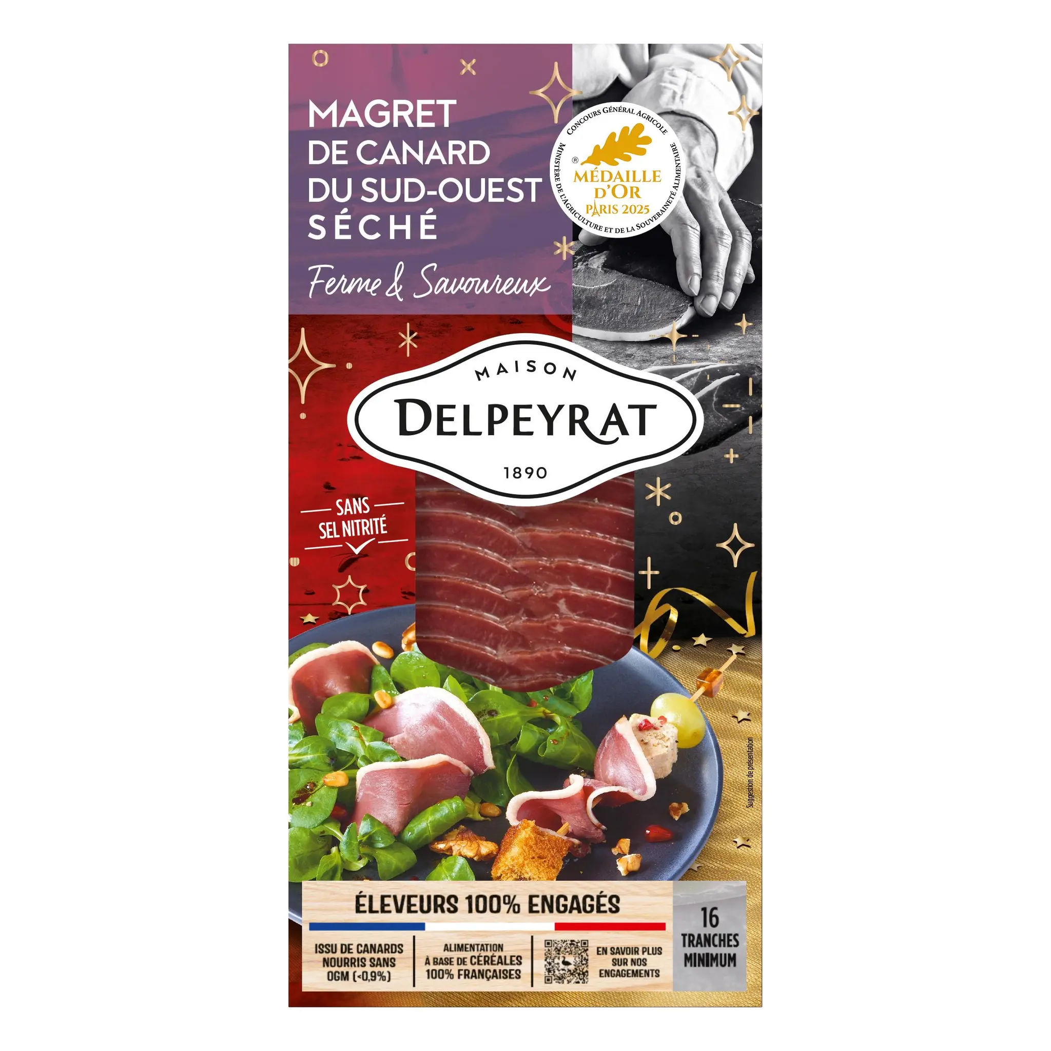 DELPEYRAT Magret de canard du Sud-Ouest séché