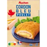 AUCHAN Cordon bleu de poulet