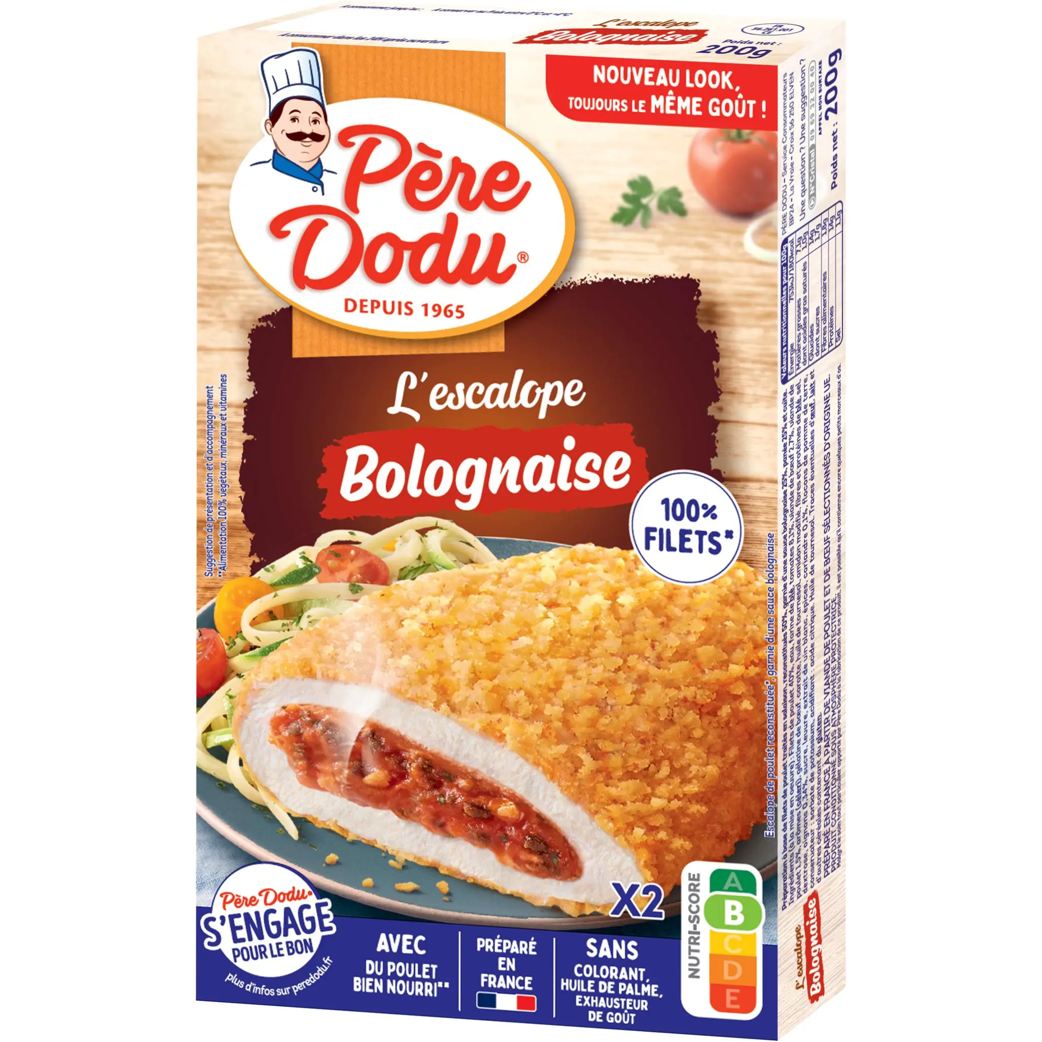 PERE DODU L'escalope bolognaise