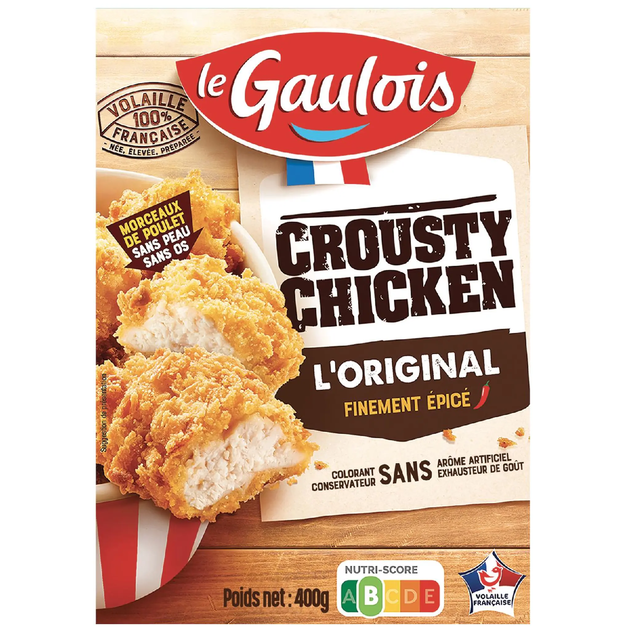 LE GAULOIS Crousty chicken original