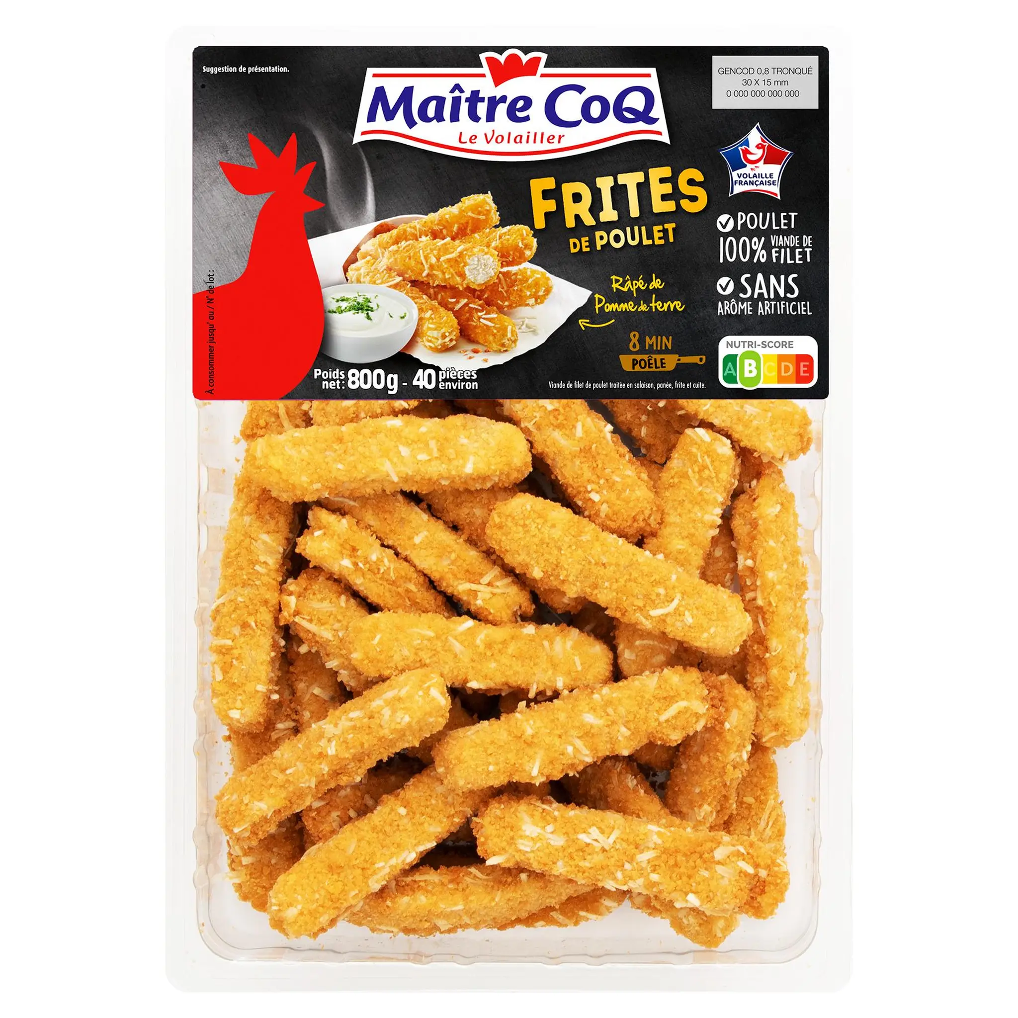MAITRE COQ Frites de poulet