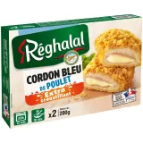 REGHALAL Cordon bleu de poulet halal extra croustillant