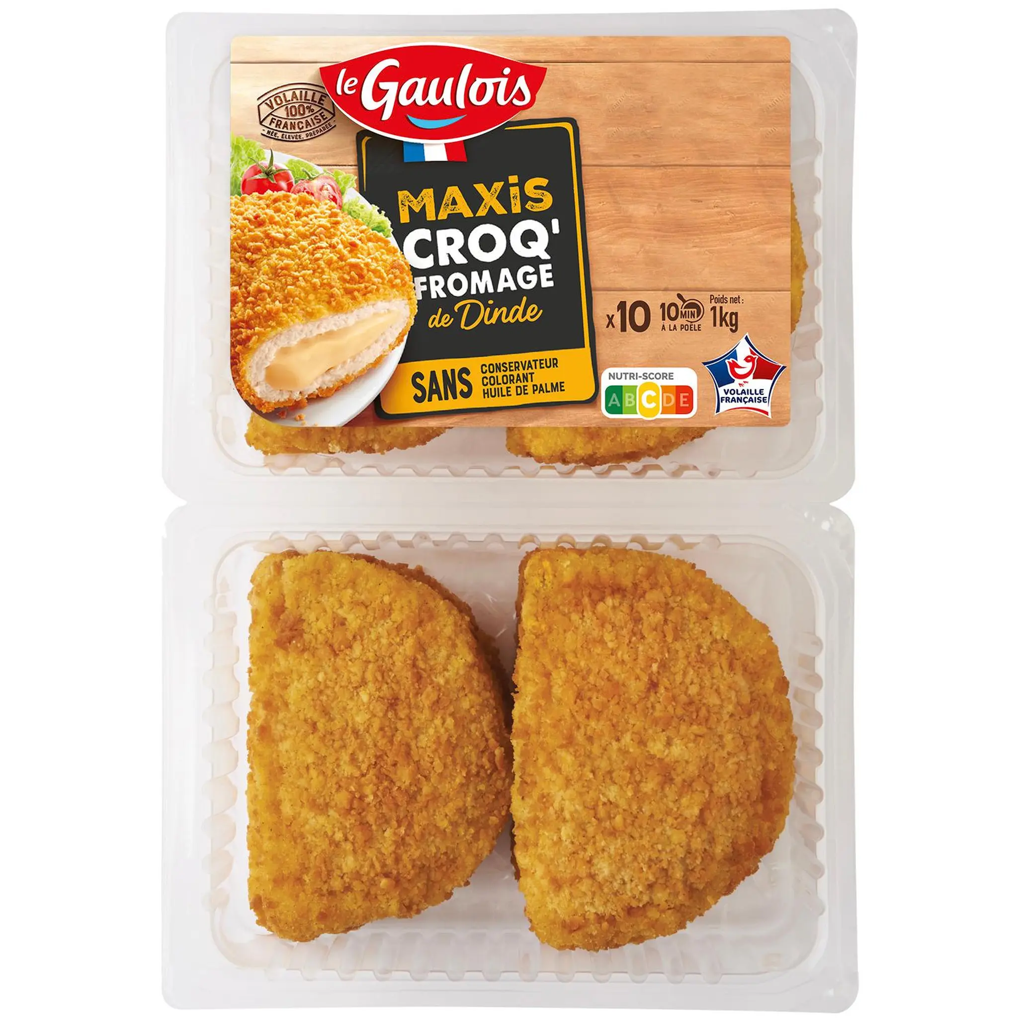 LE GAULOIS Les Maxis Croq' au fromage