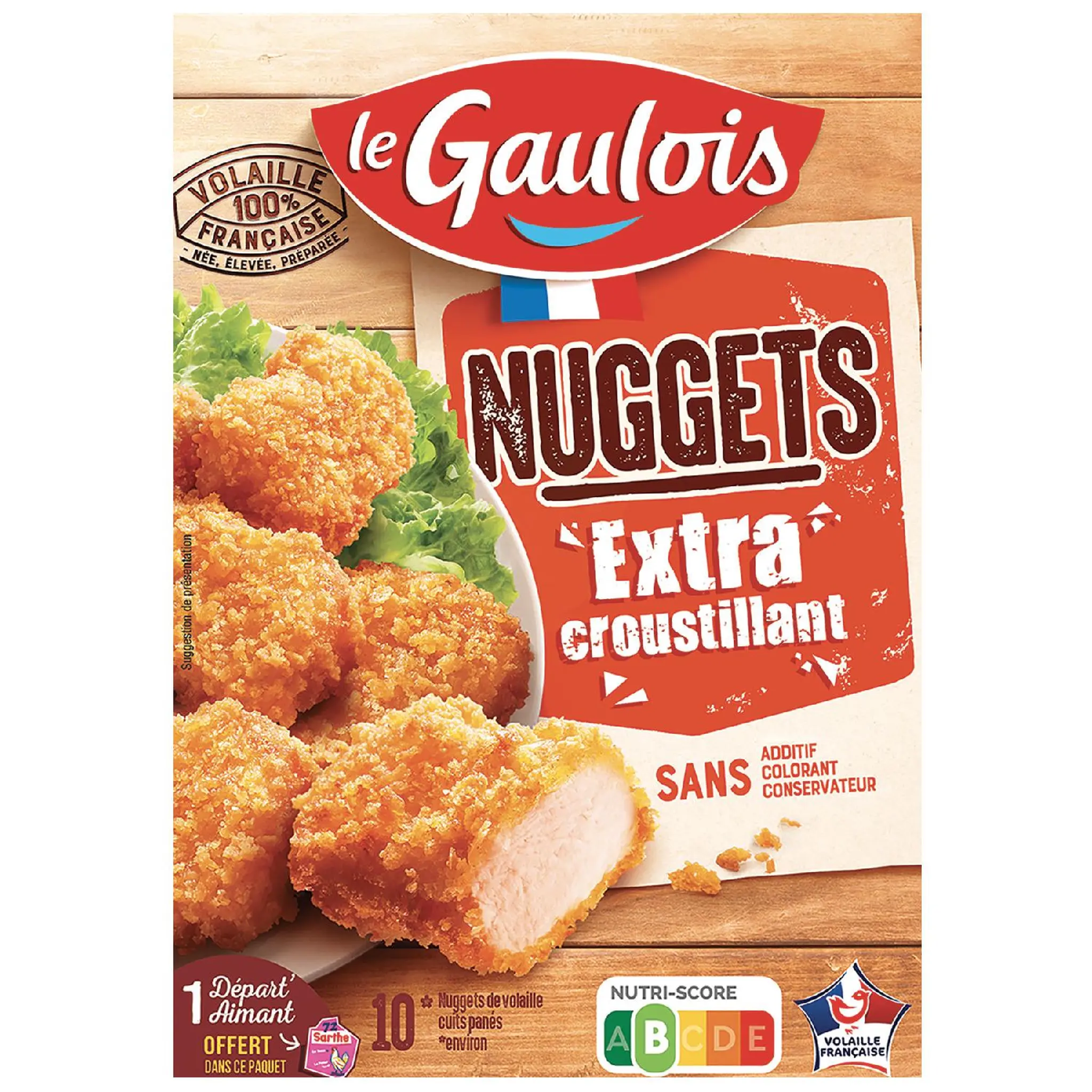 LE GAULOIS Nuggets extra croustillant