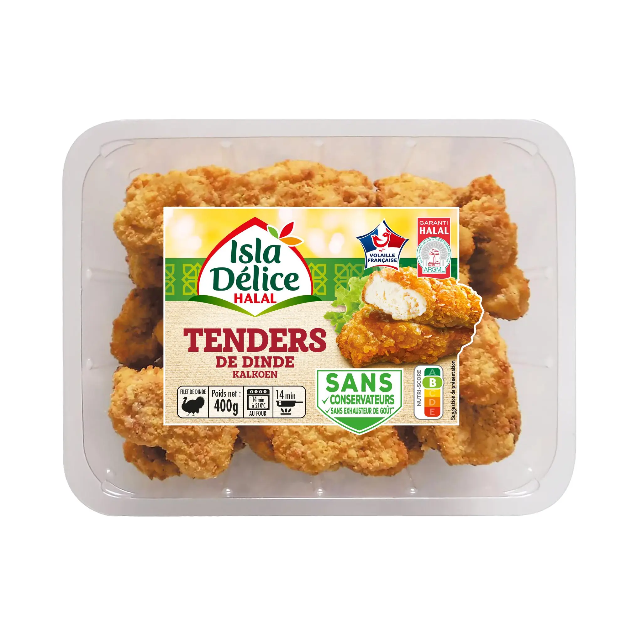 ISLA DELICE Tenders de dinde halal