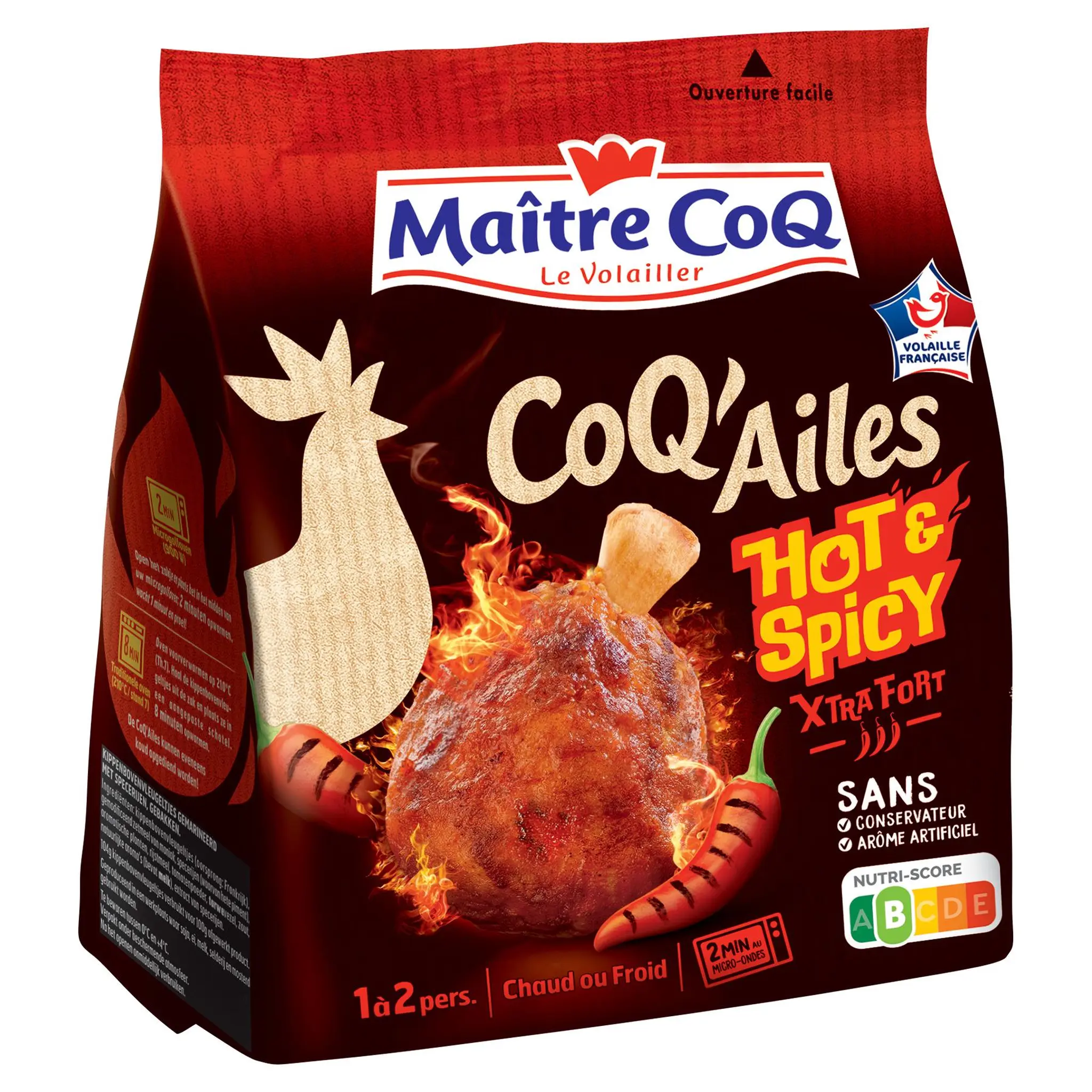MAITRE COQ Coq'ailes hot & spicy xtra fort