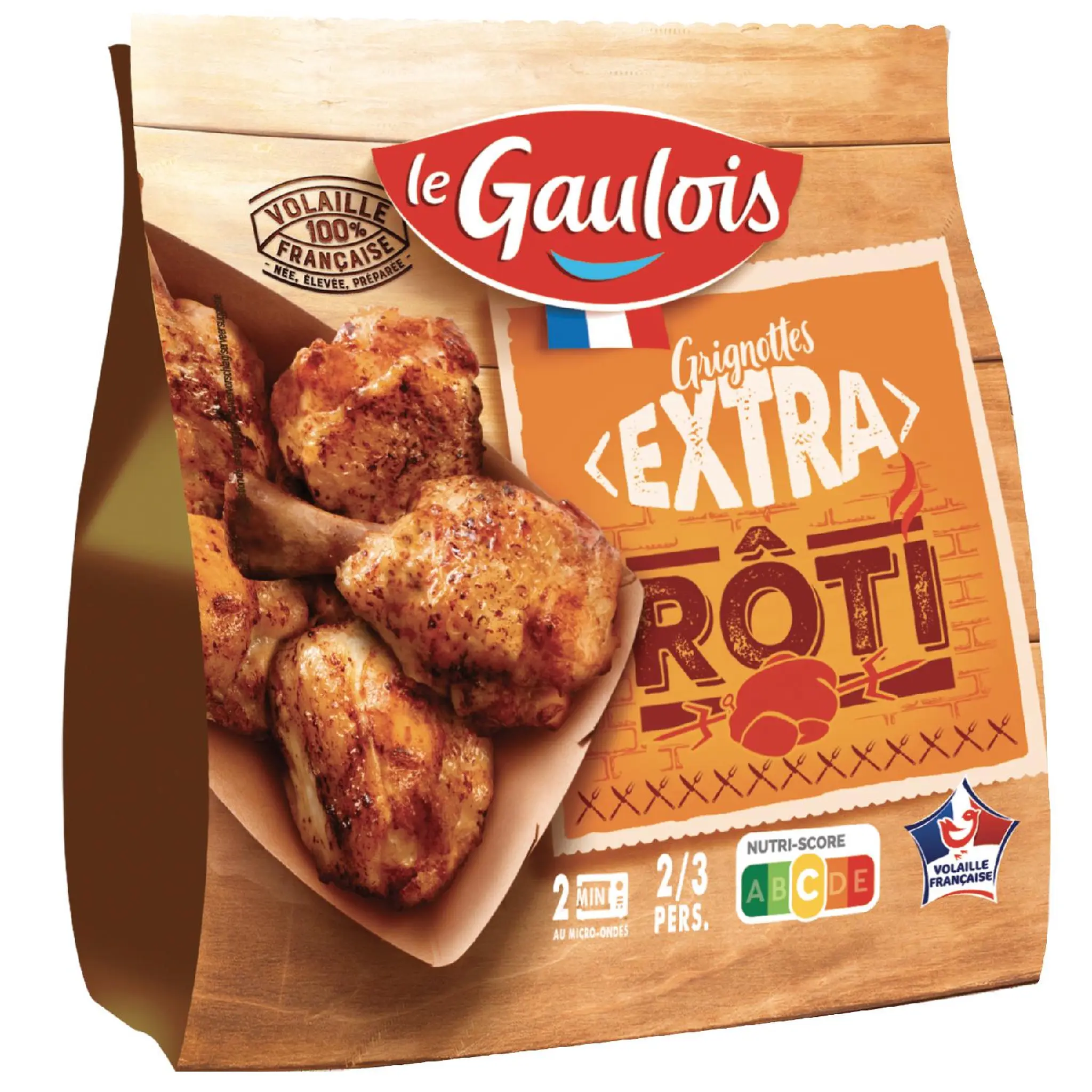 LE GAULOIS Grignottes de poulet nature