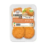 ORIENTAL VIANDES Burger de poulet halal goût rôti