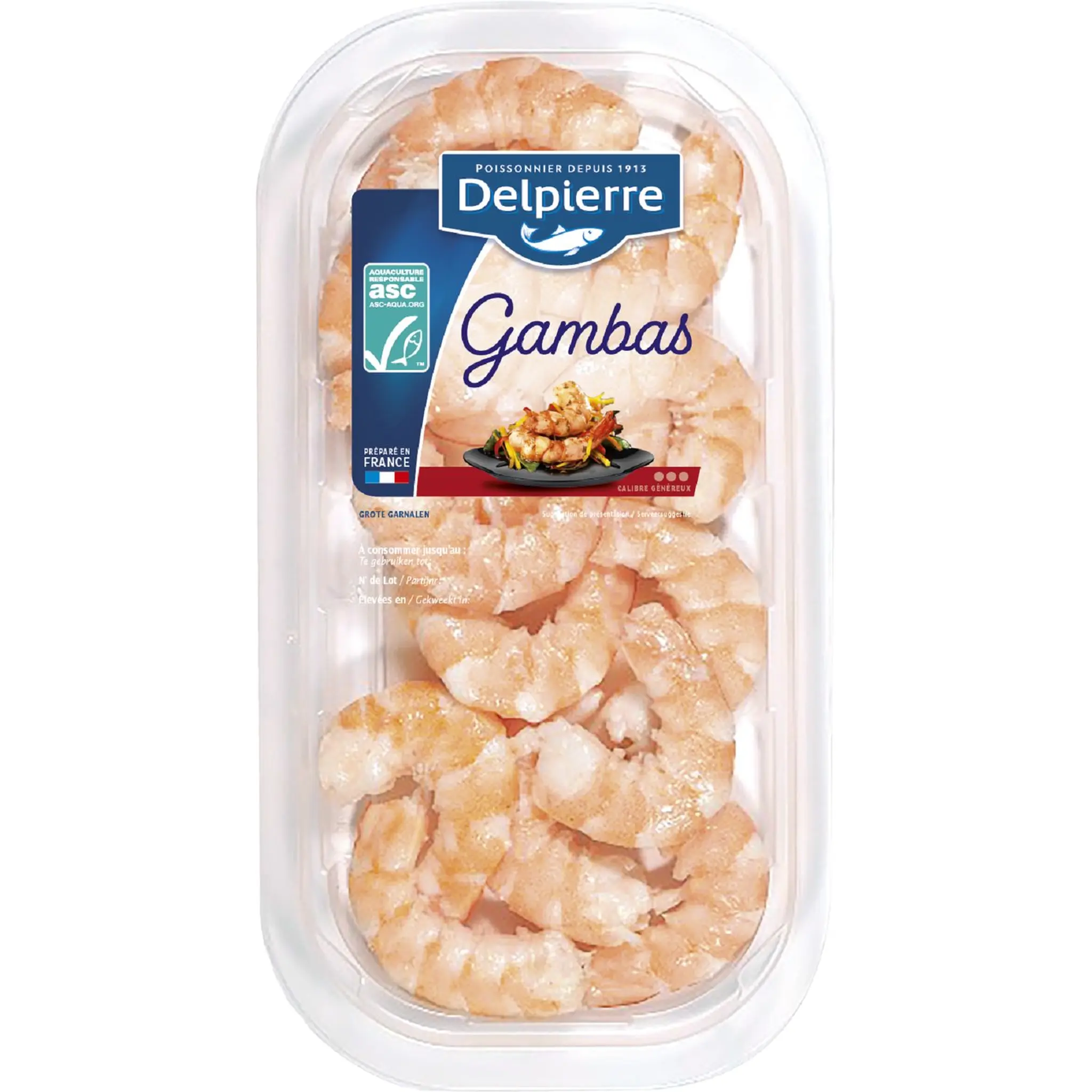 DELPIERRE Gambas royales