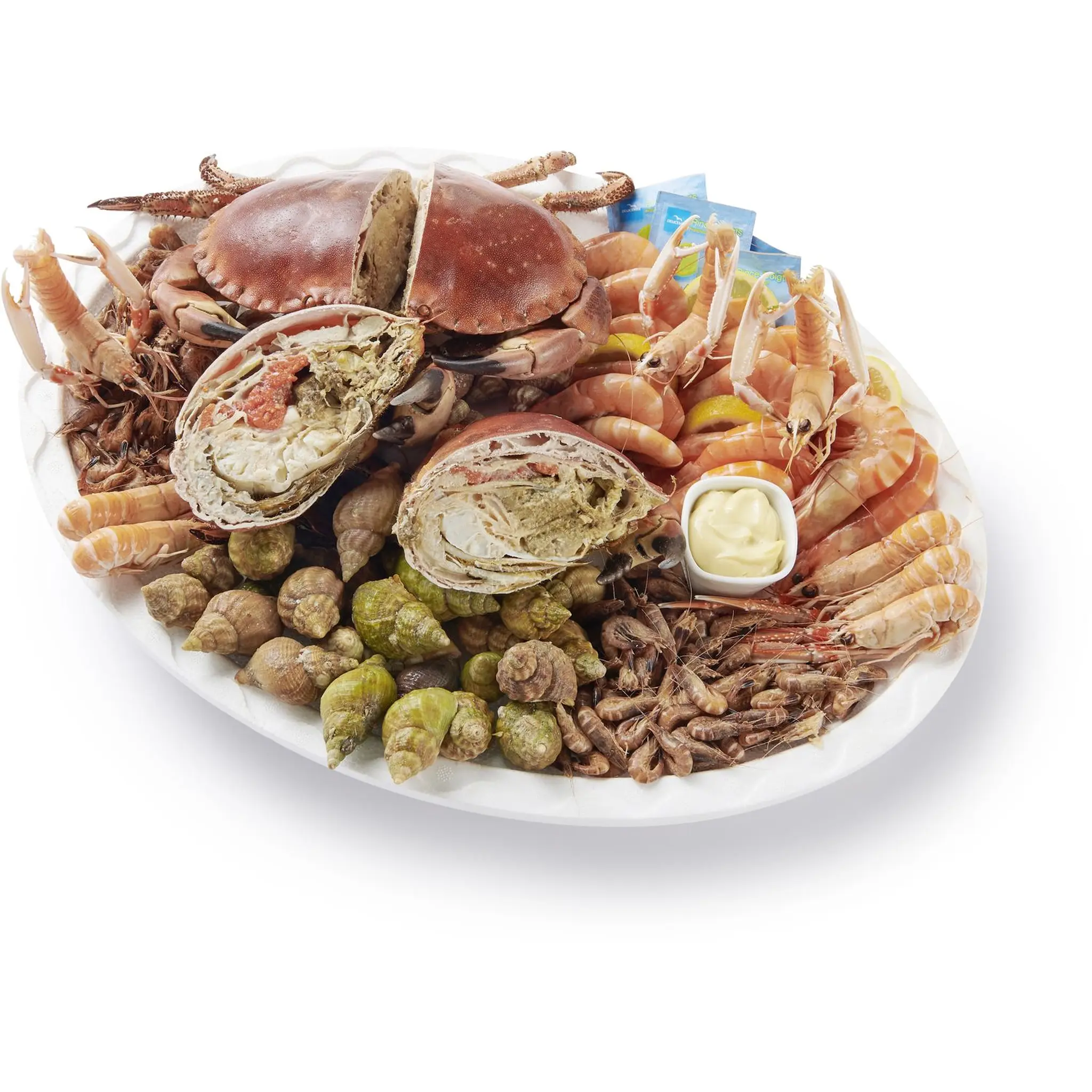 LA MARÉE DU JOUR Plateau de fruits de mer le récif tourteau une personne