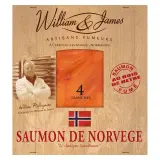 WILLIAM & JAMES Saumon fumé de Norvège