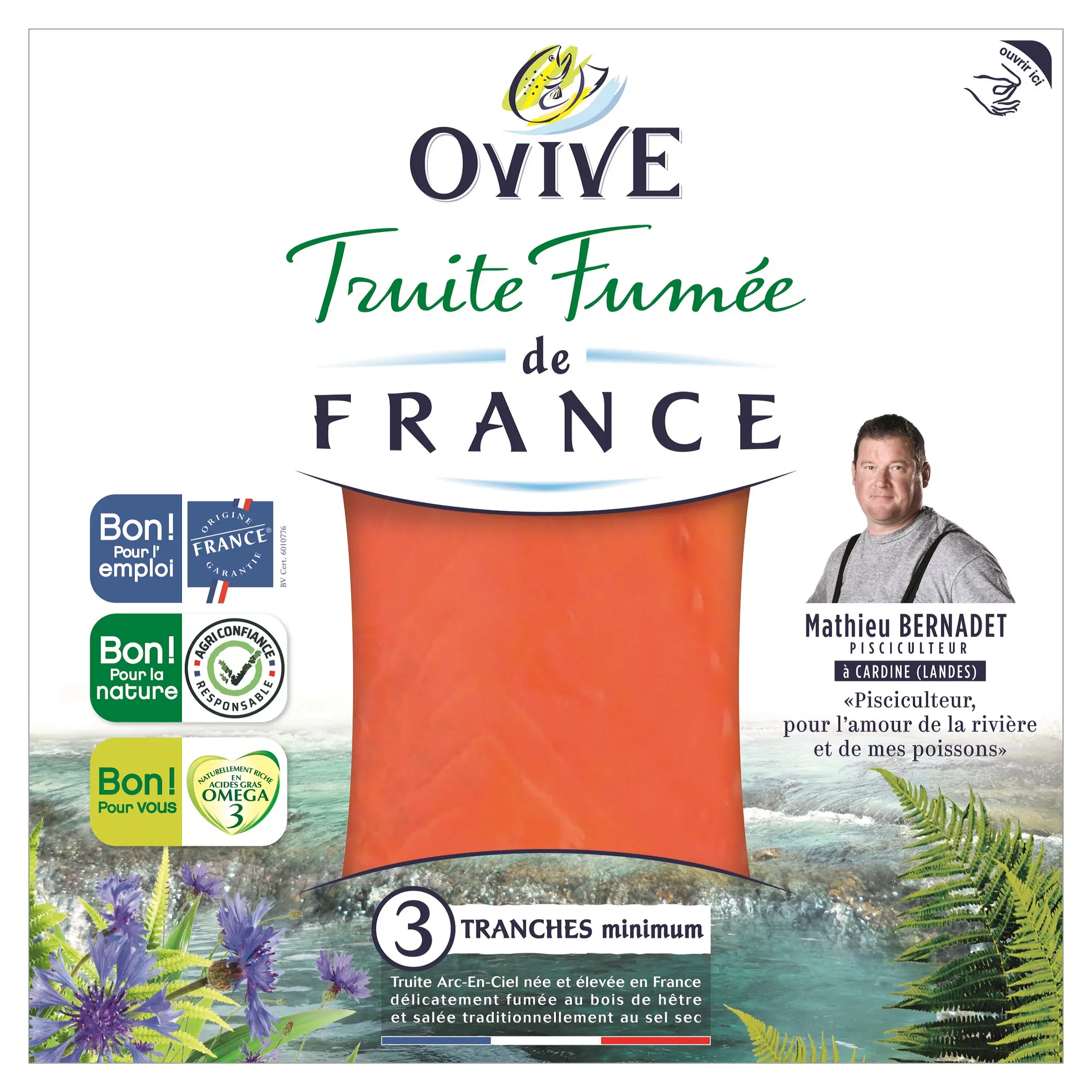 OVIVE Truite fumée