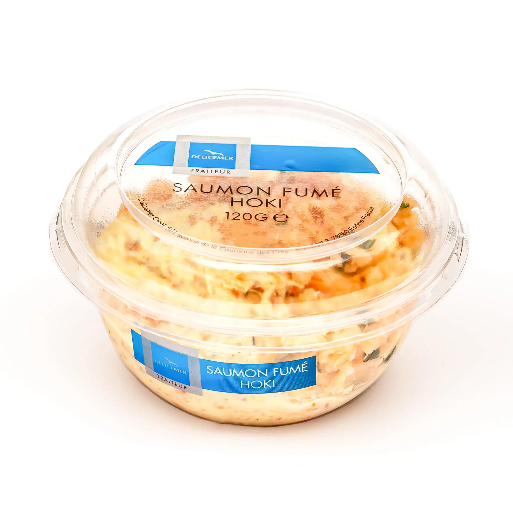 DELICEMER Tartinable saumon fumé hoki