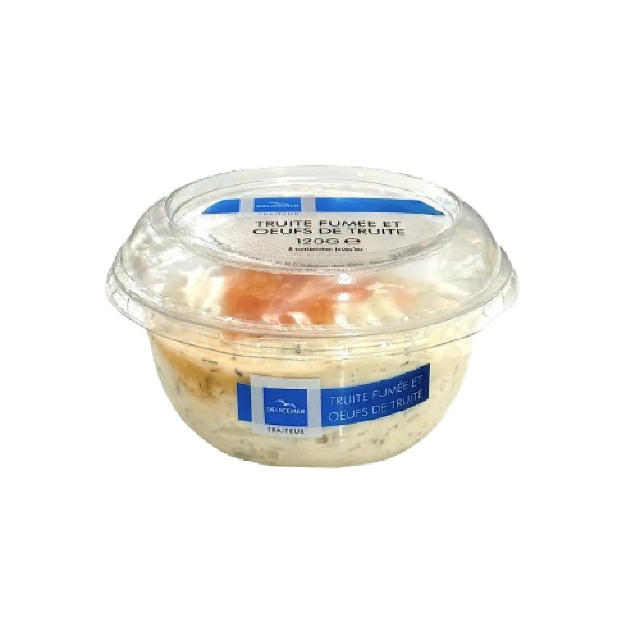 DELICEMER Tartinable truite fumée et oeufs de truite