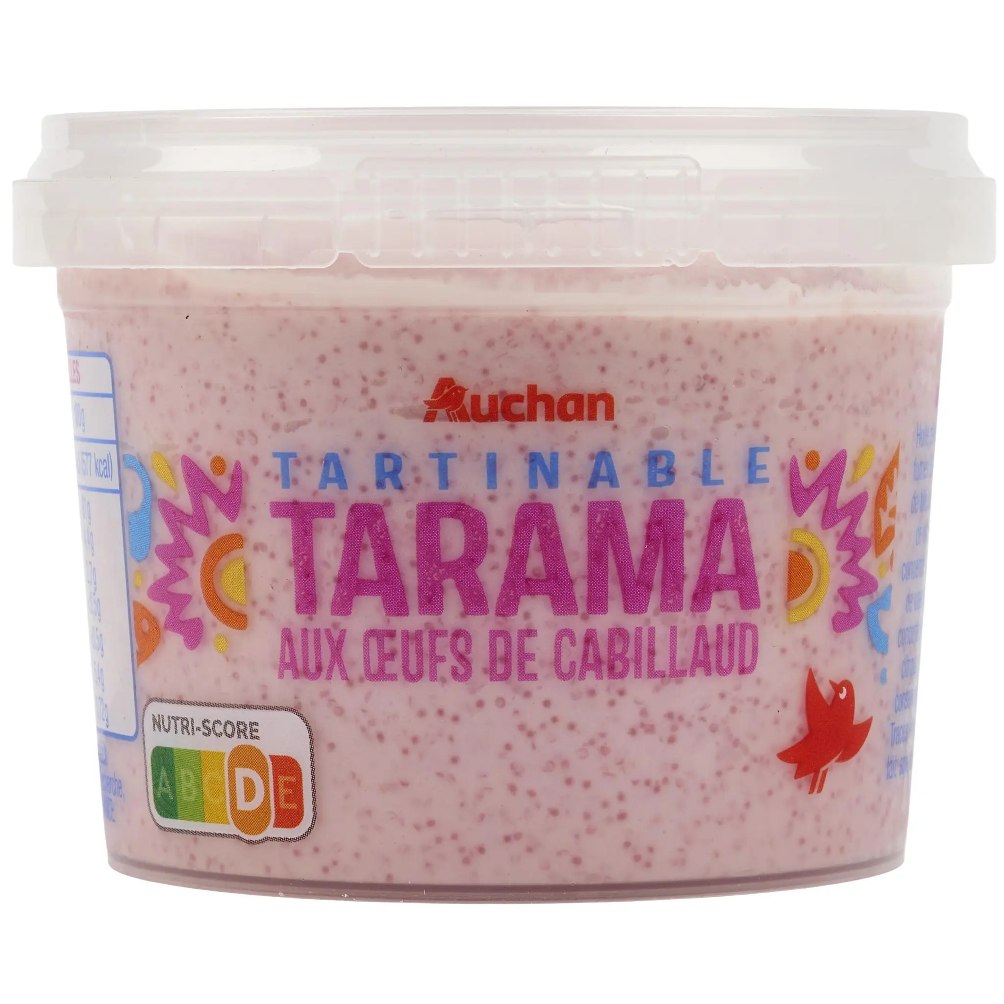 AUCHAN Tartinables tarama aux œufs de cabillaud