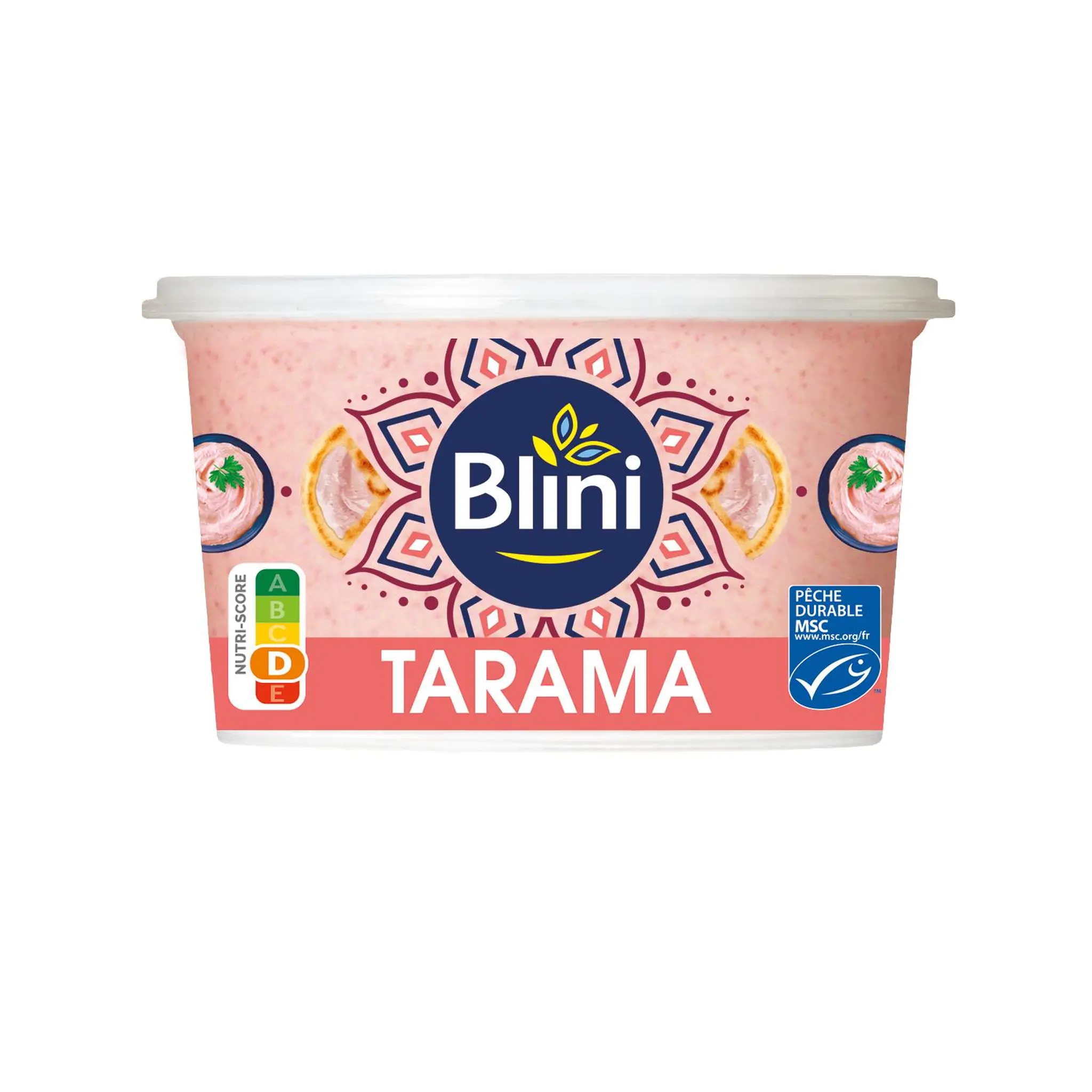 BLINI Tarama aux oeufs de cabillaud
