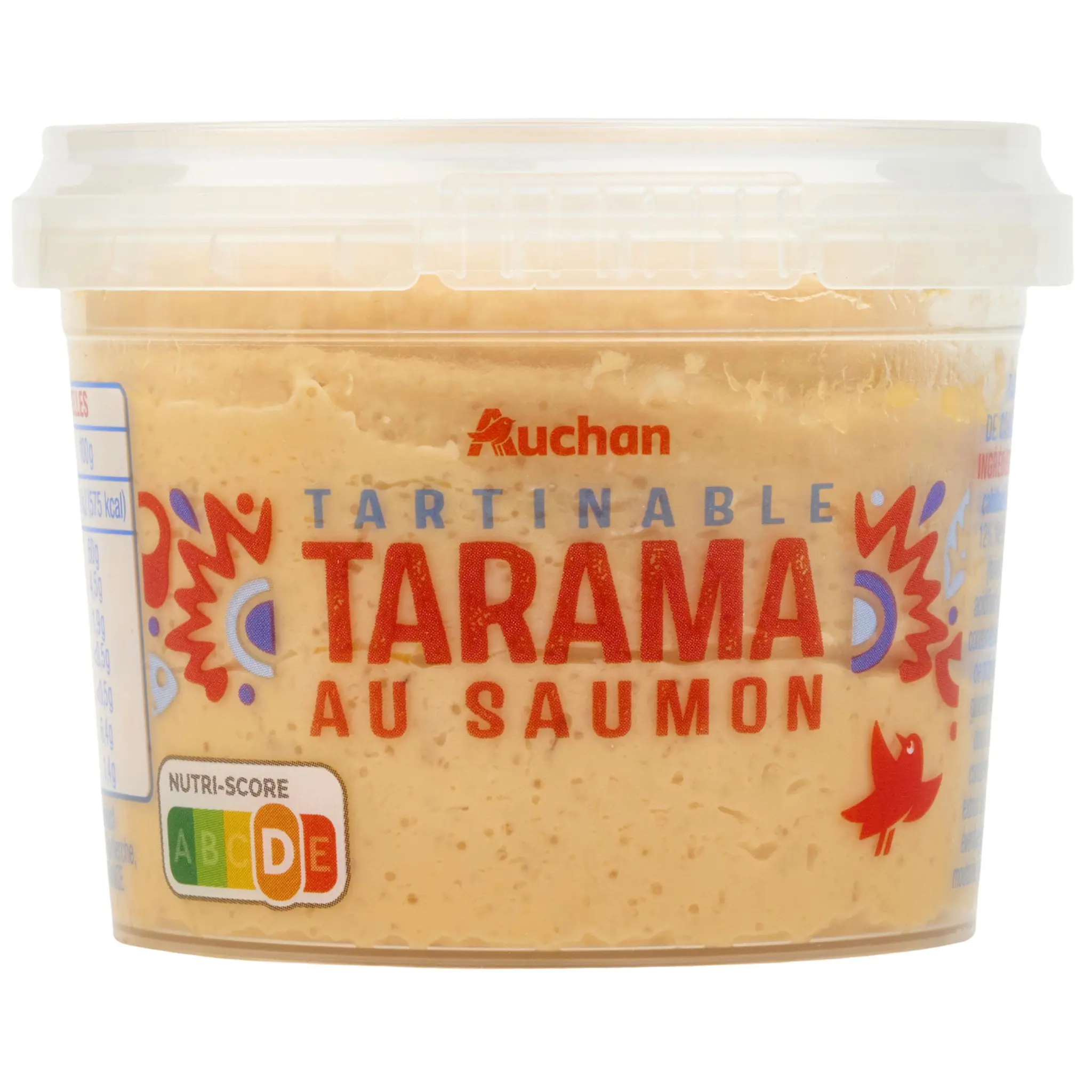 AUCHAN Tarama au saumon fumé tartinables