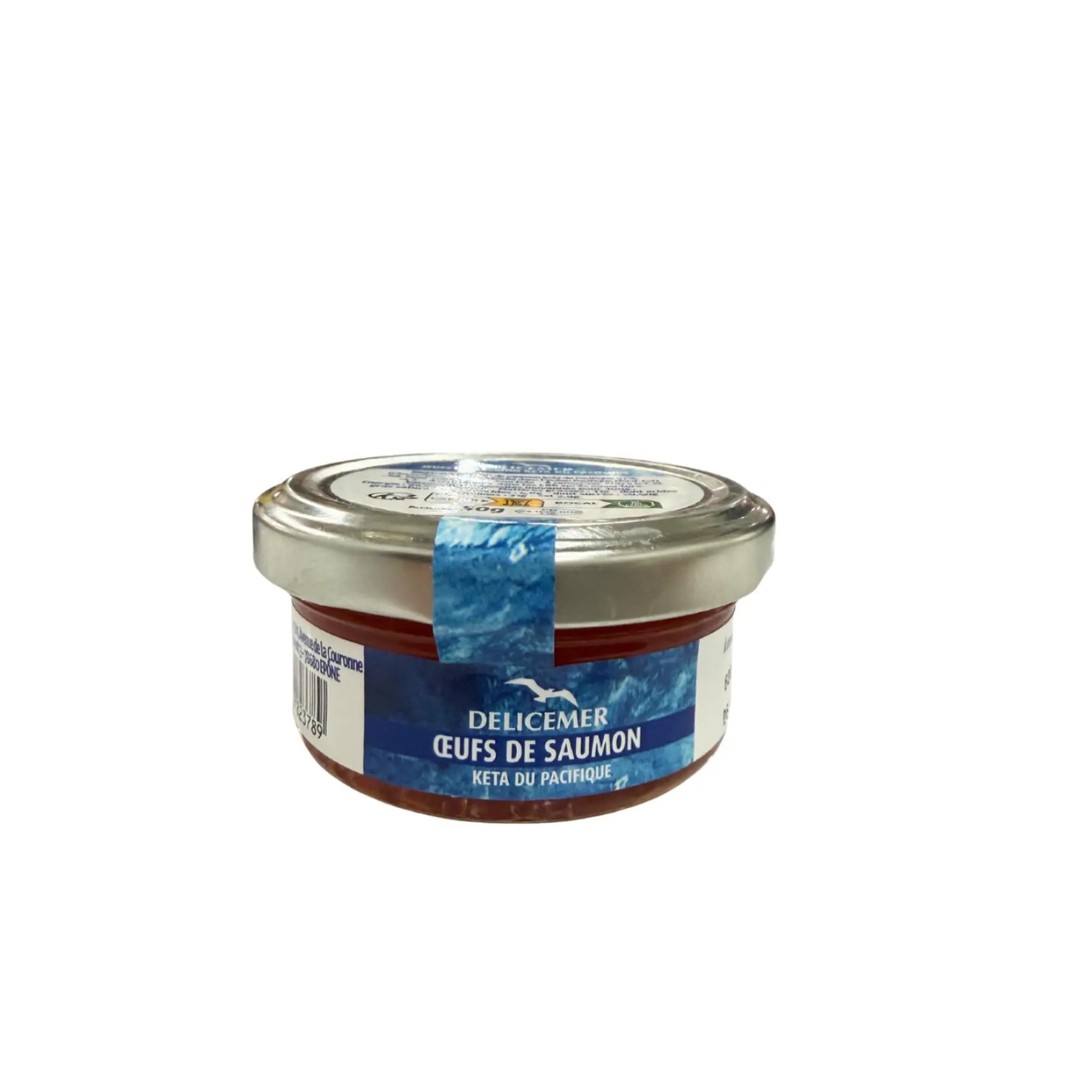 DELICEMER Oeufs de saumon Kéta du Pacifique