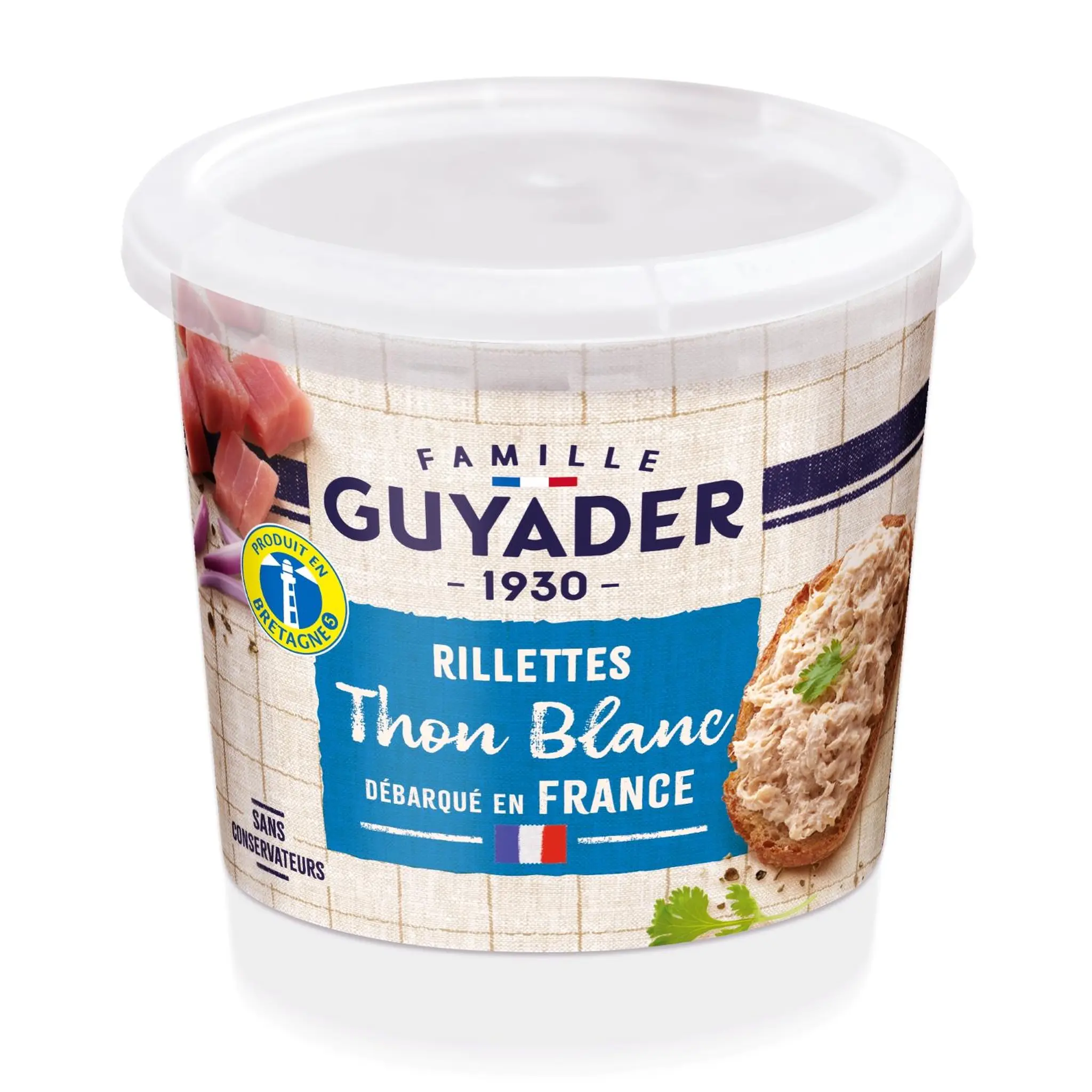 GUYADER Rillette de thon blanc