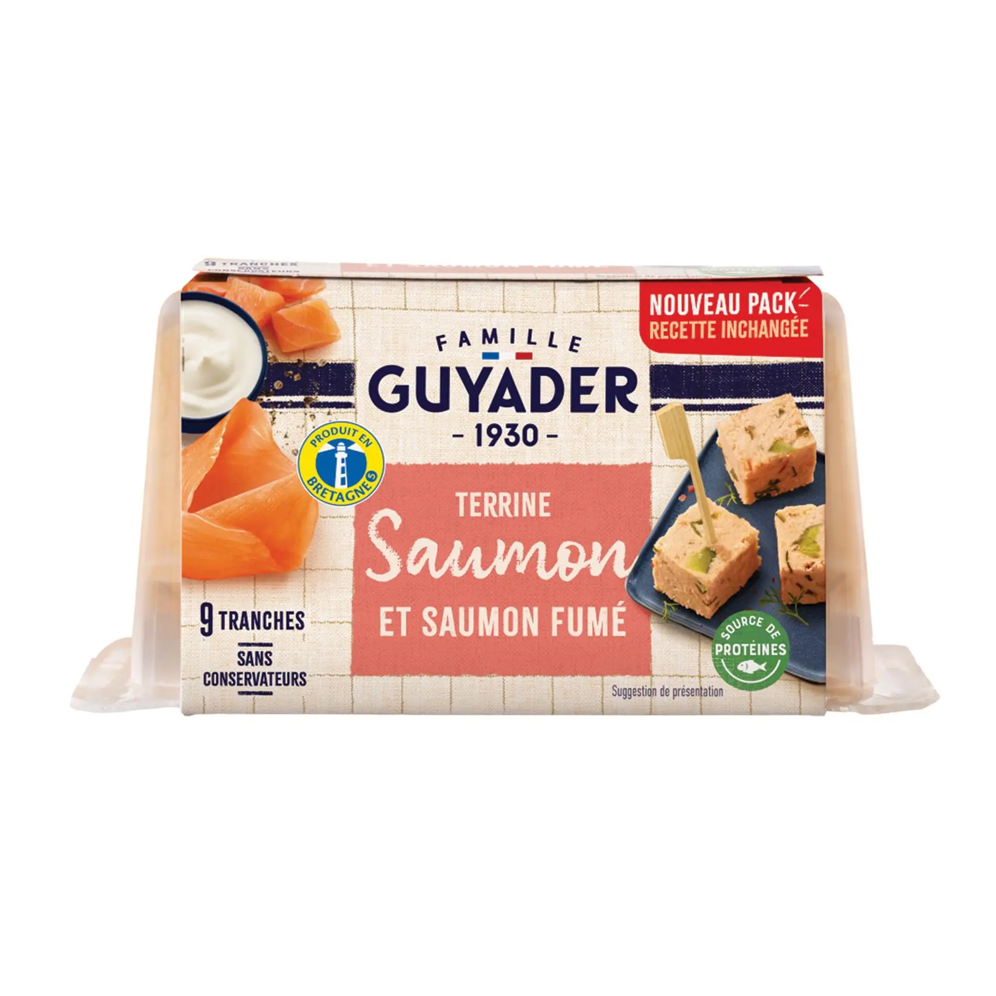 GUYADER La Terrine aux deux saumons