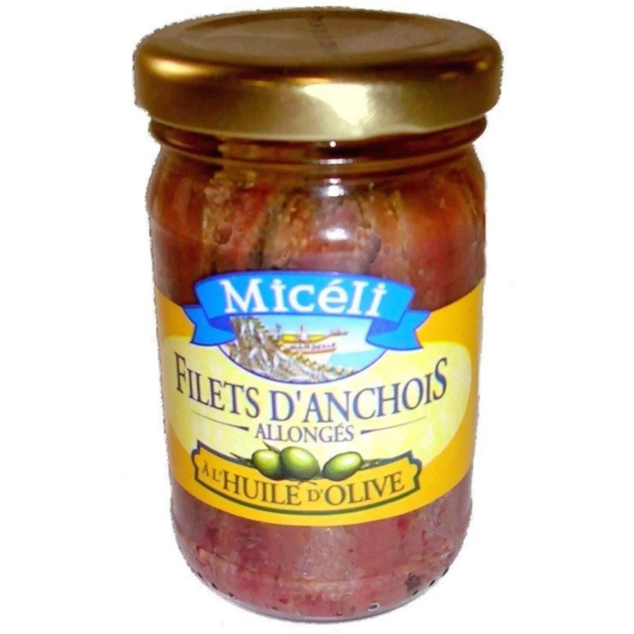 MICELI Filets d'anchois allongés à l'huile d'olive