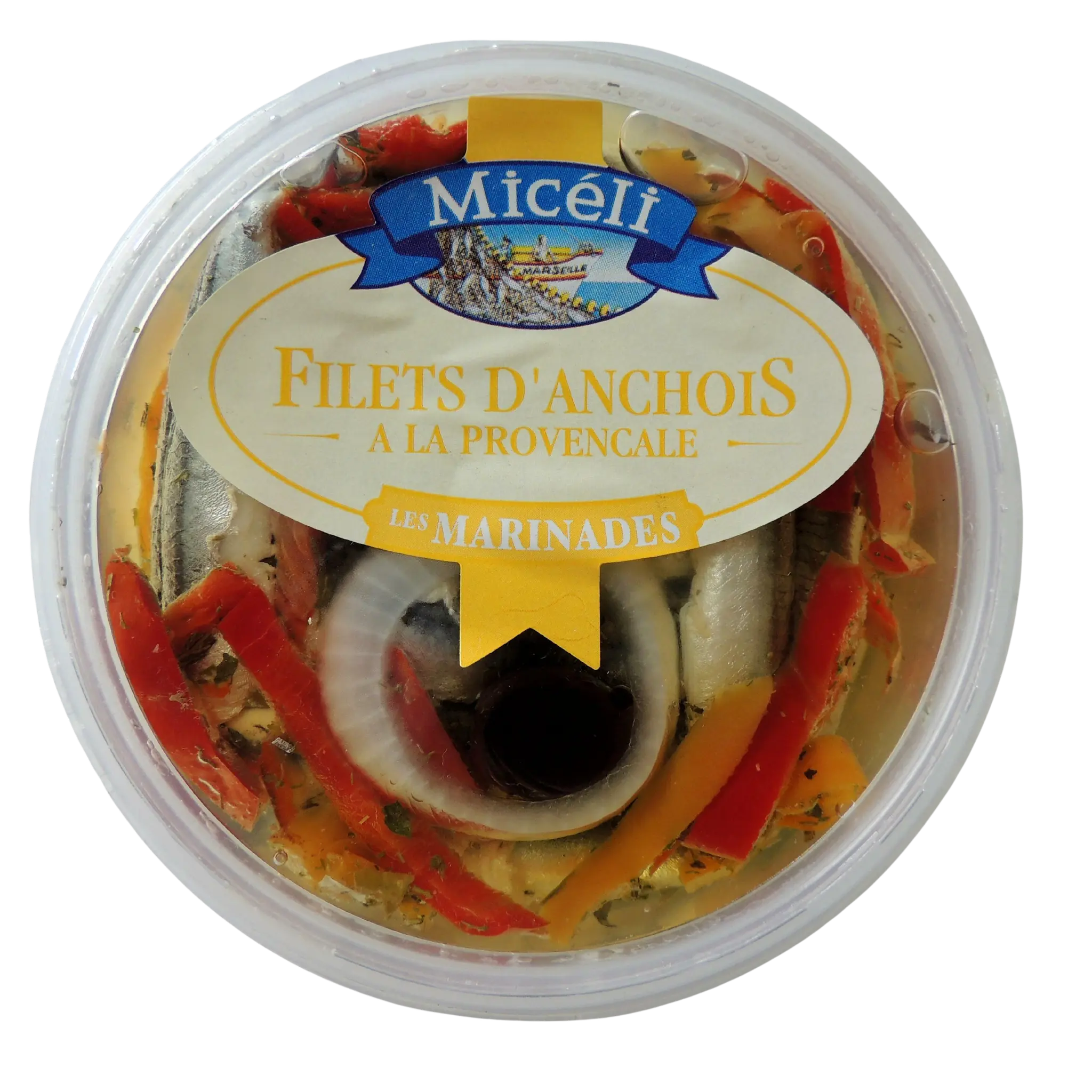 MICELI Filets d'anchois marinés à la Provençale