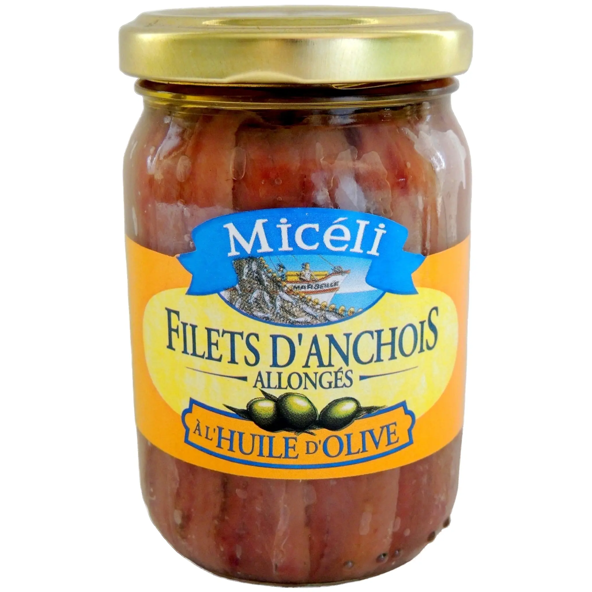 MICELI Filets d'anchois à l'huile d'olive