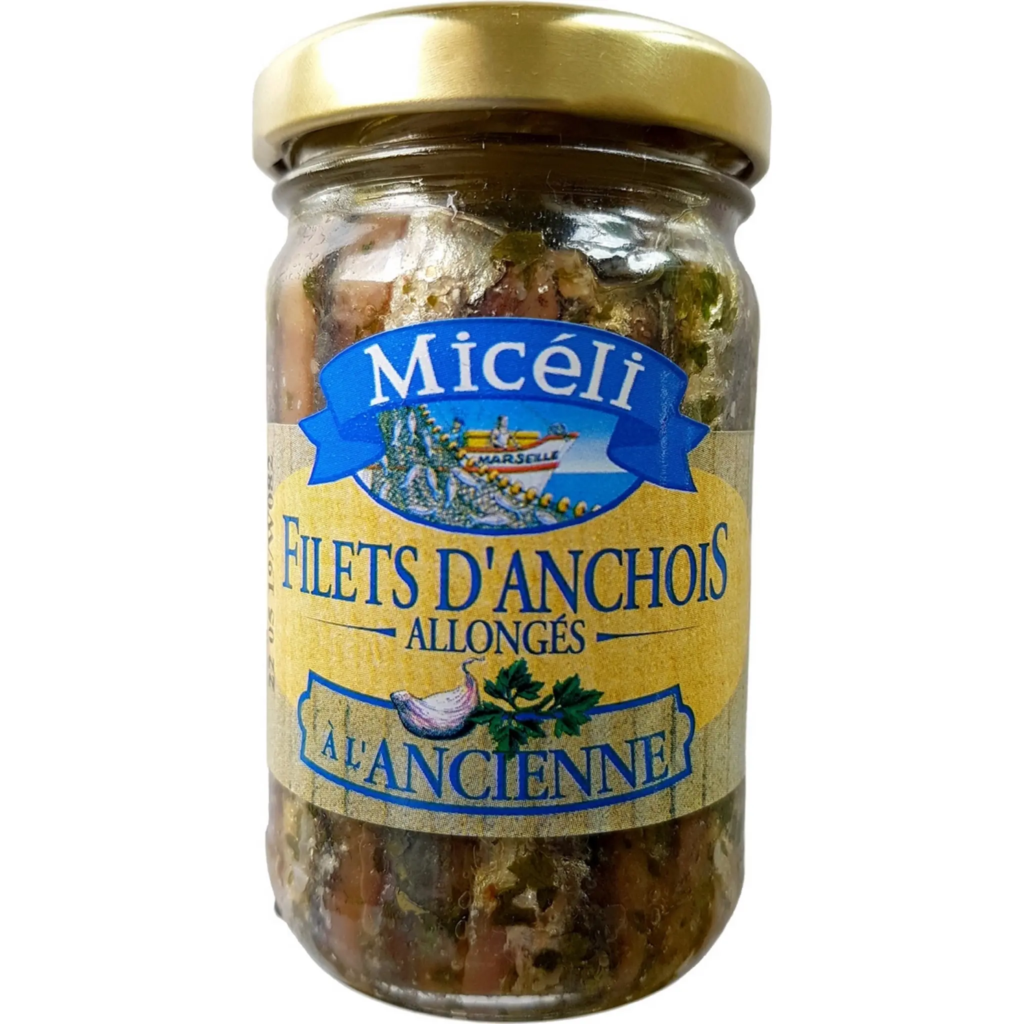 MICELI Filets d'anchois allongés à l'ancienne