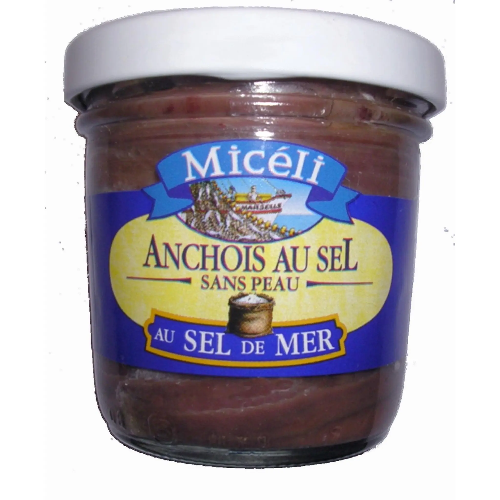 MICELI Anchois au sel de mer sans peau