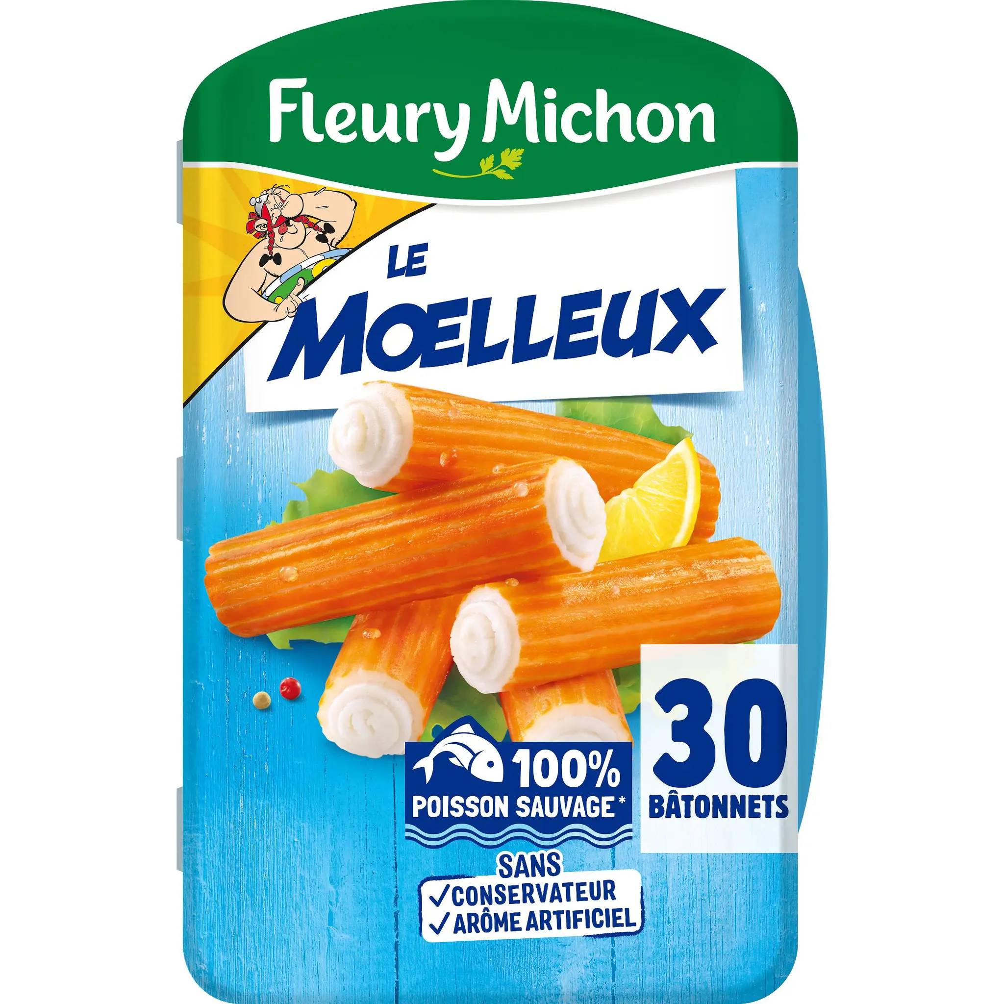 FLEURY MICHON Le moelleux bâtonnets de surimi