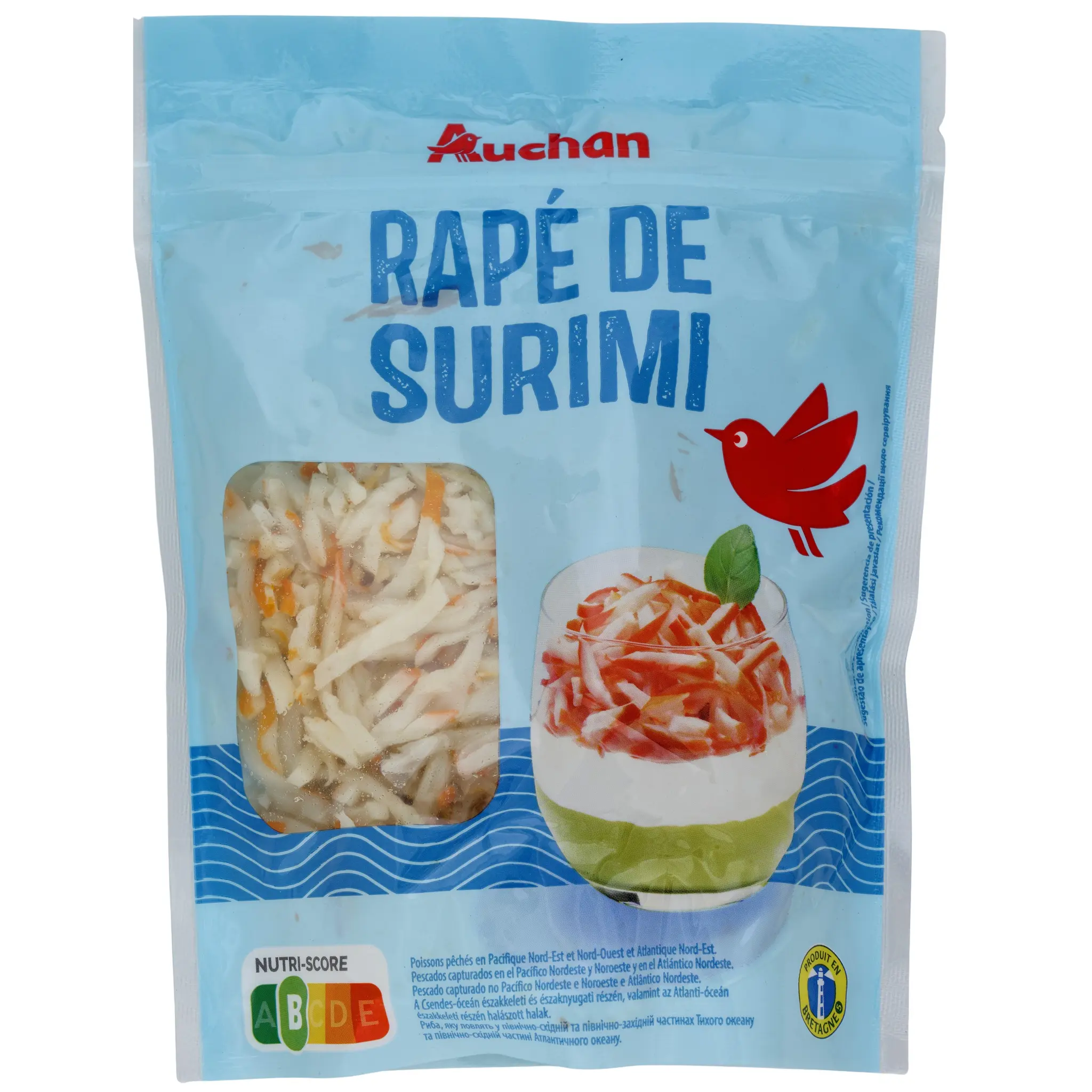 AUCHAN Rapé de surimi