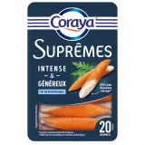 CORAYA Bâtonnets suprême de surimi au crabe