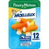 FLEURY MICHON Le moelleux bâtonnets de surimi