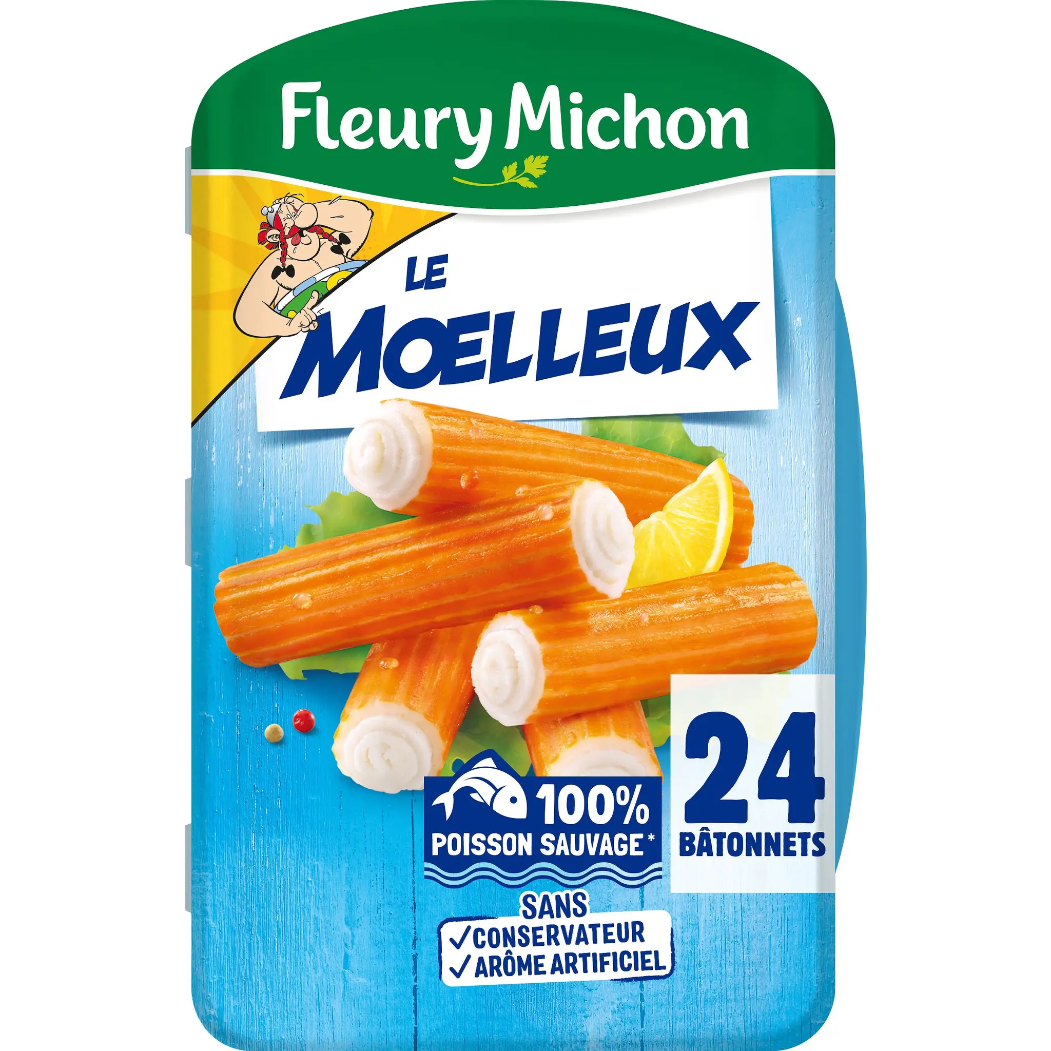 FLEURY MICHON Le moelleux bâtonnets de surimi
