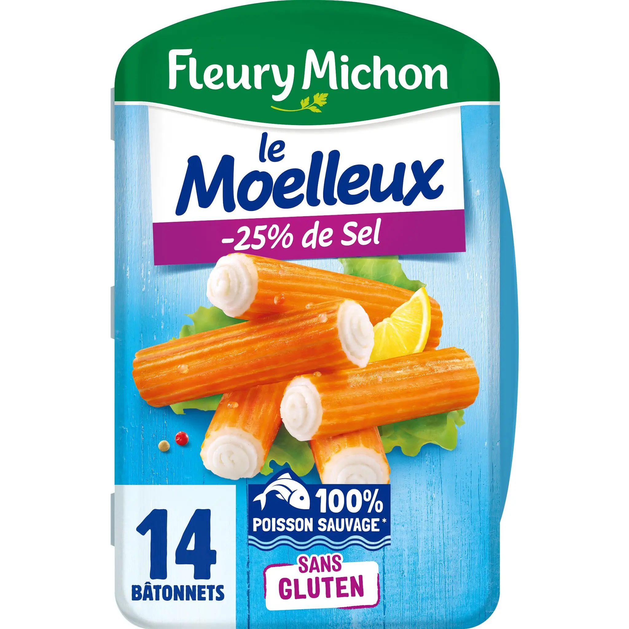FLEURY MICHON Le Moelleux Bâtonnets surimi